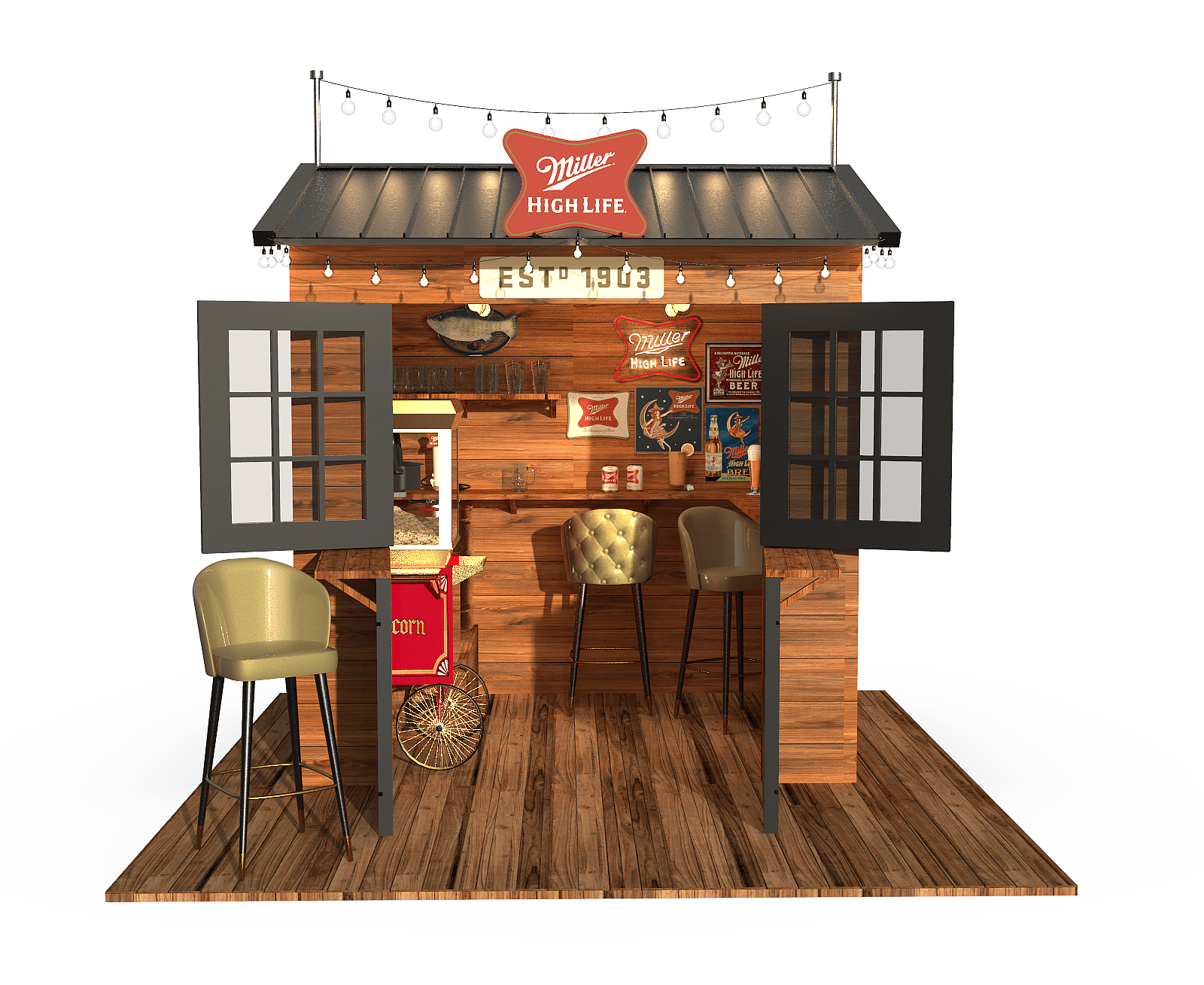 Miller High Life Backyard Bar (2)