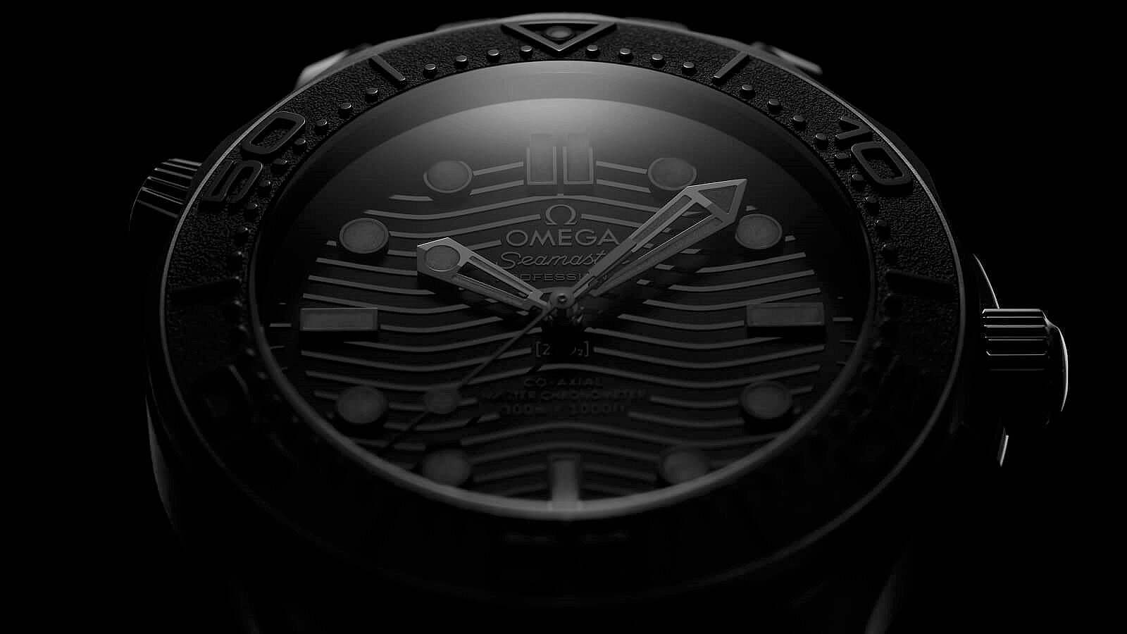 Omega Seamaster Professional Diver 300M Black Black  (4)