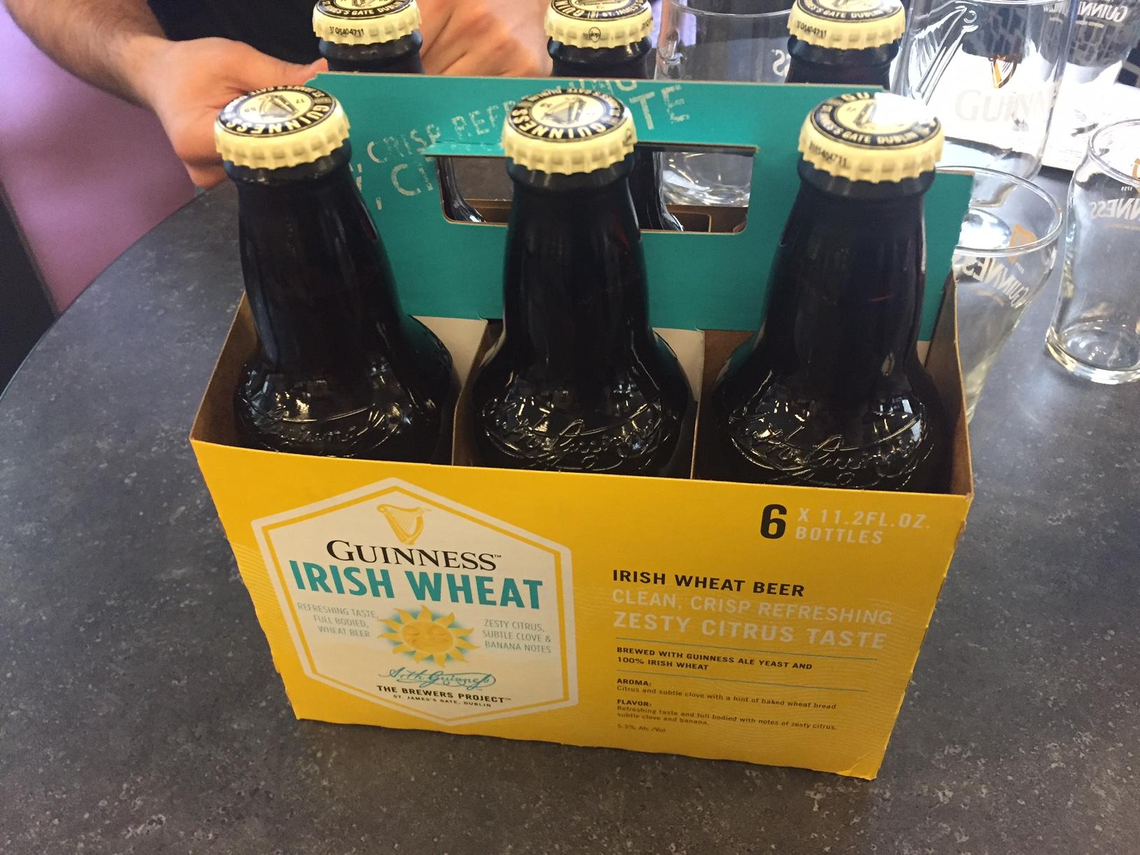 guinness irish wheat six pack