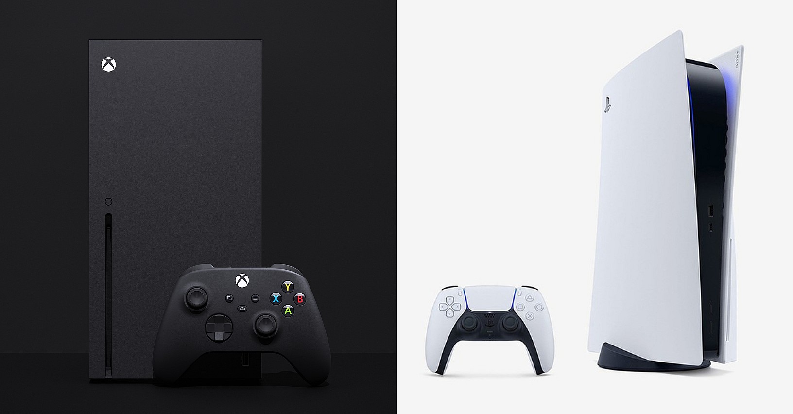 Xbox Series X PlayStation 5 Split