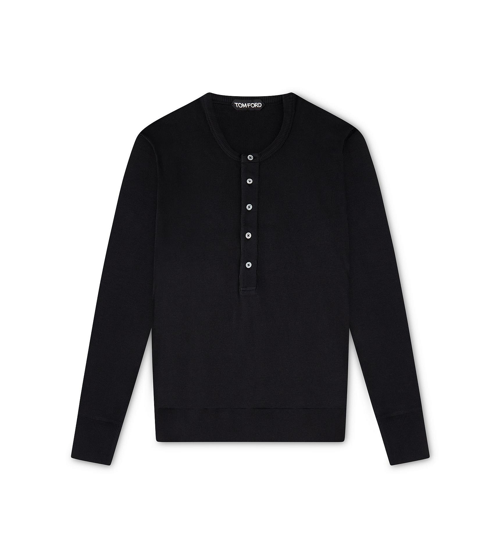 Tom Ford Ribbed Henley