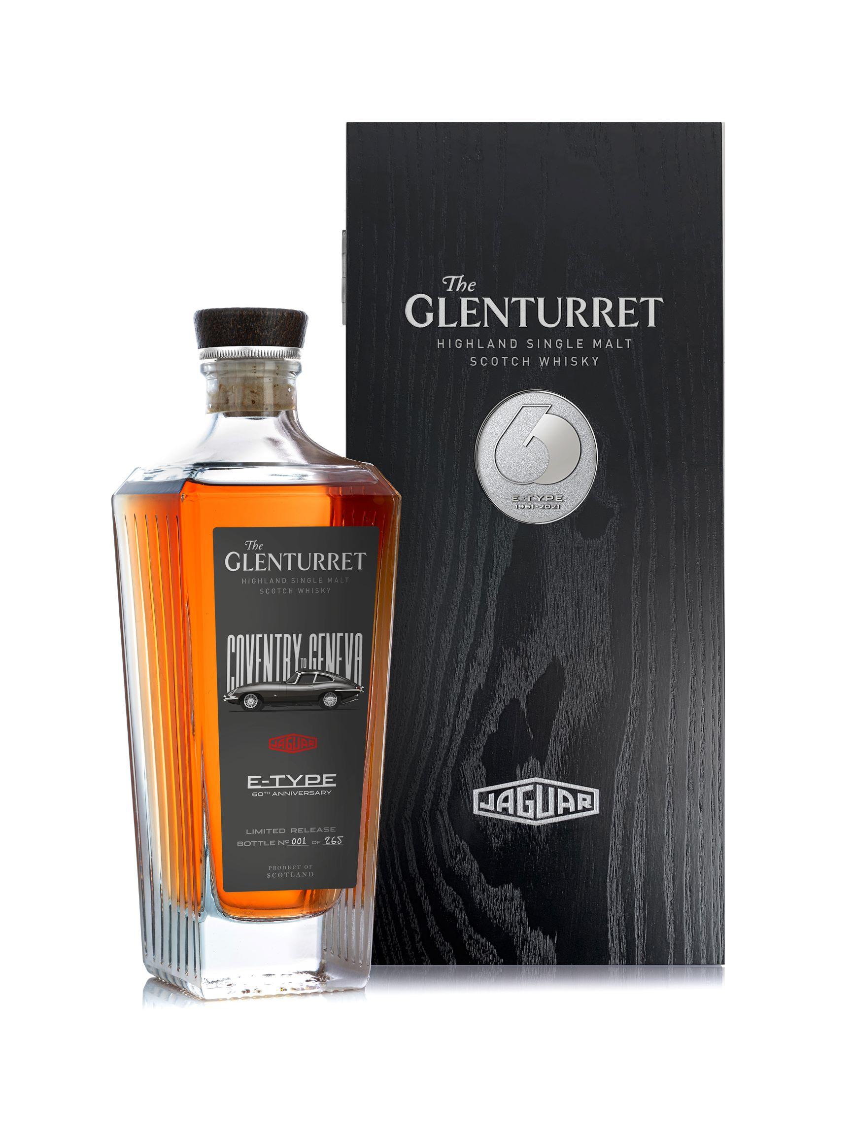 Jaguar E-type 60th The Glenturret Whisky Limited Release