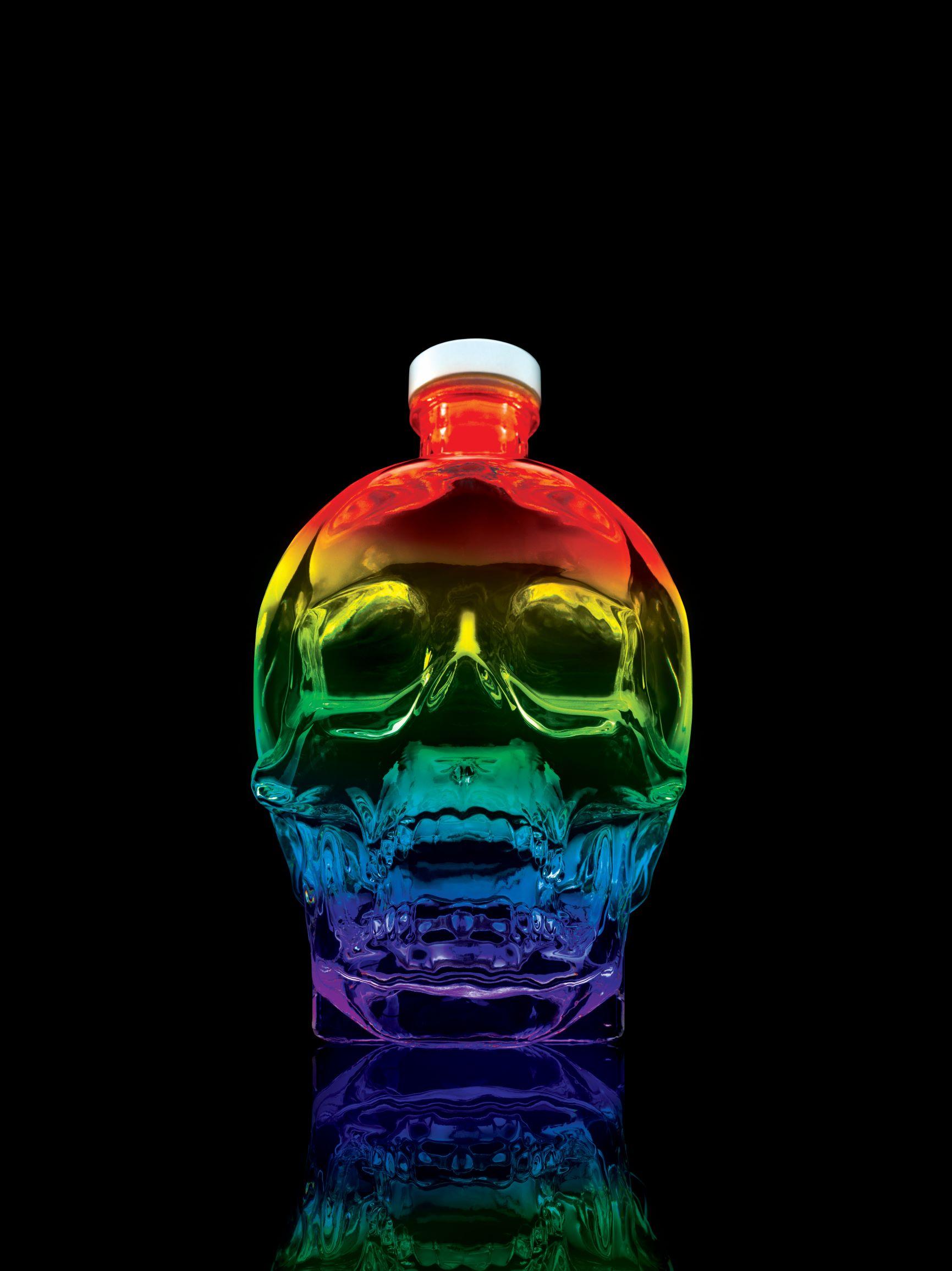 Crystal Head Vodka Pride Bottle