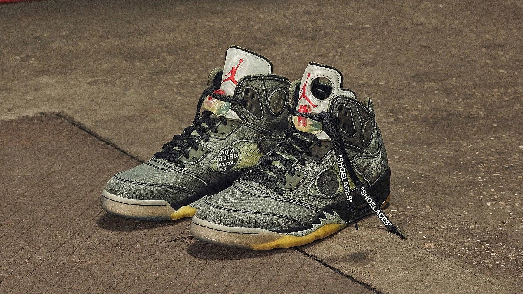 Virgil Abloh Air Jordan V (2)