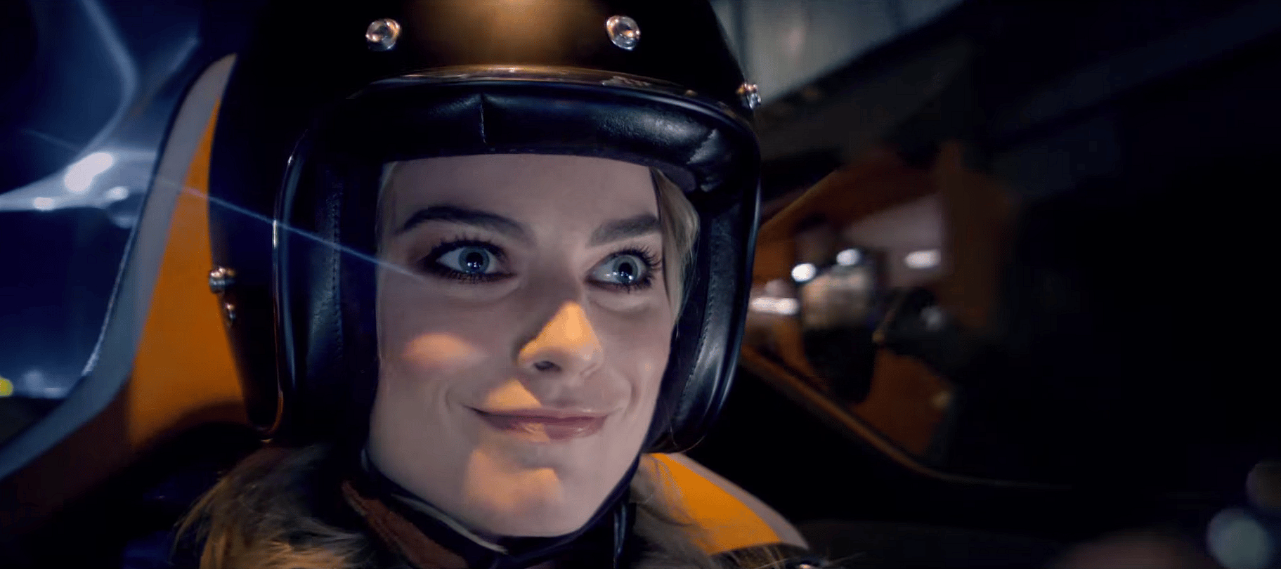 Margot Robbie Nissan Helmet