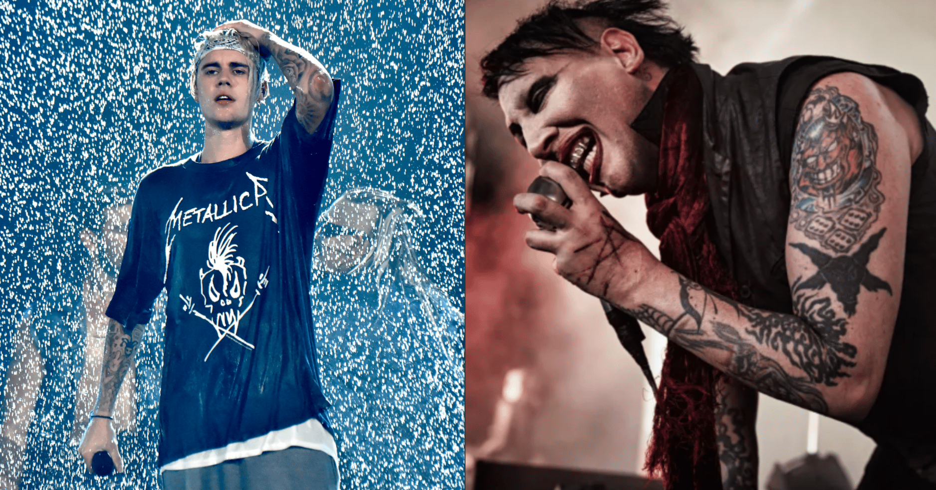 Justin Bieber Marilyn Manson