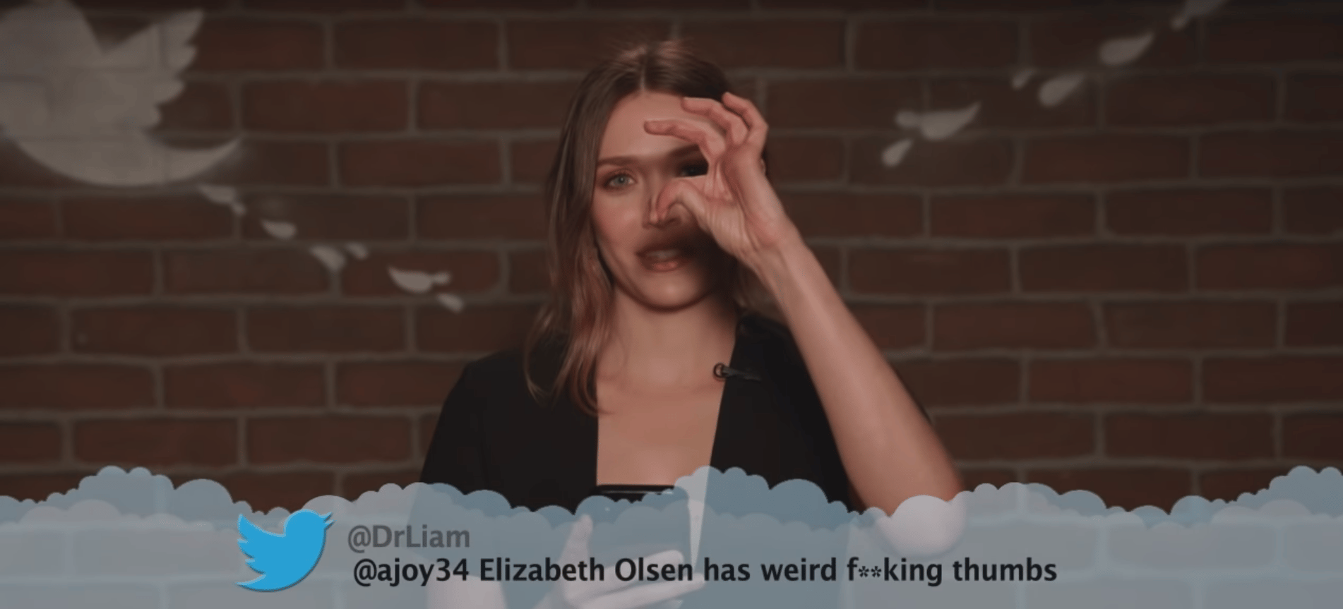 Mean Tweets Elizabeth Olsen