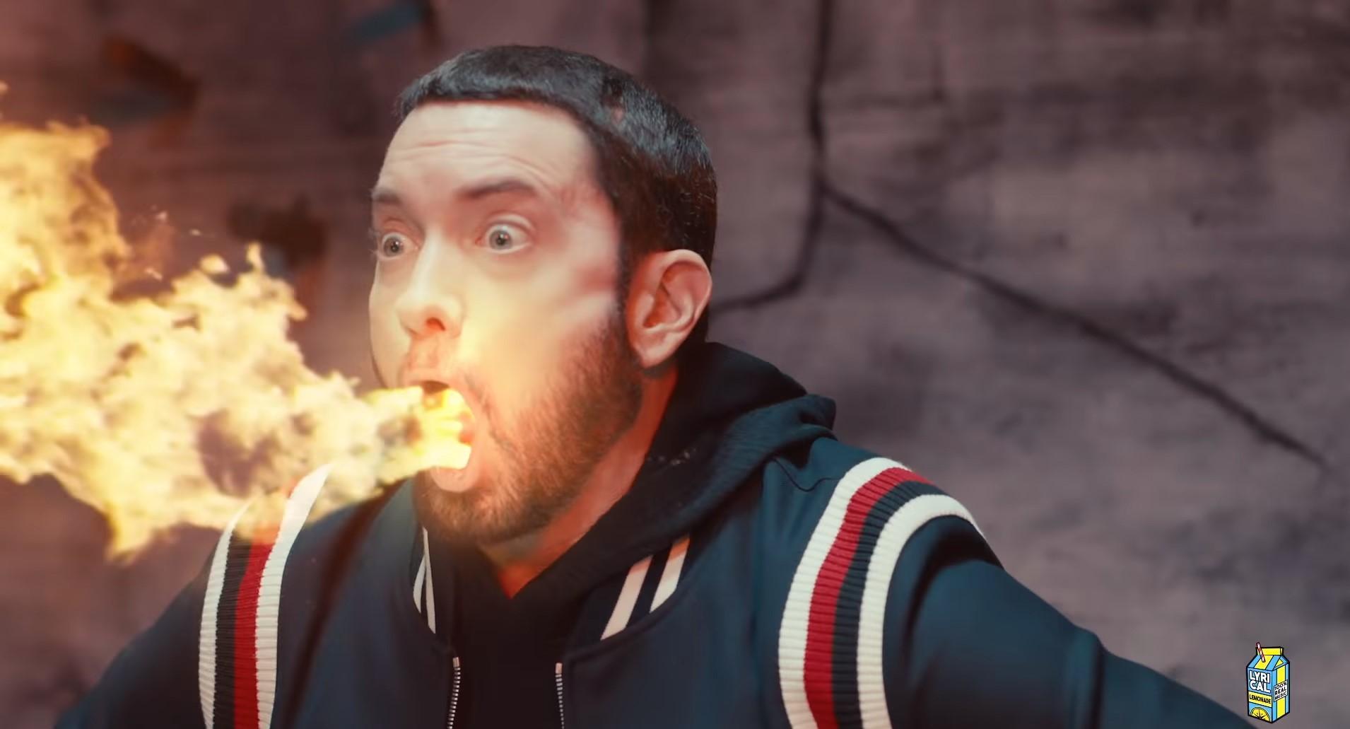 Eminem Godzilla Music Video (2)