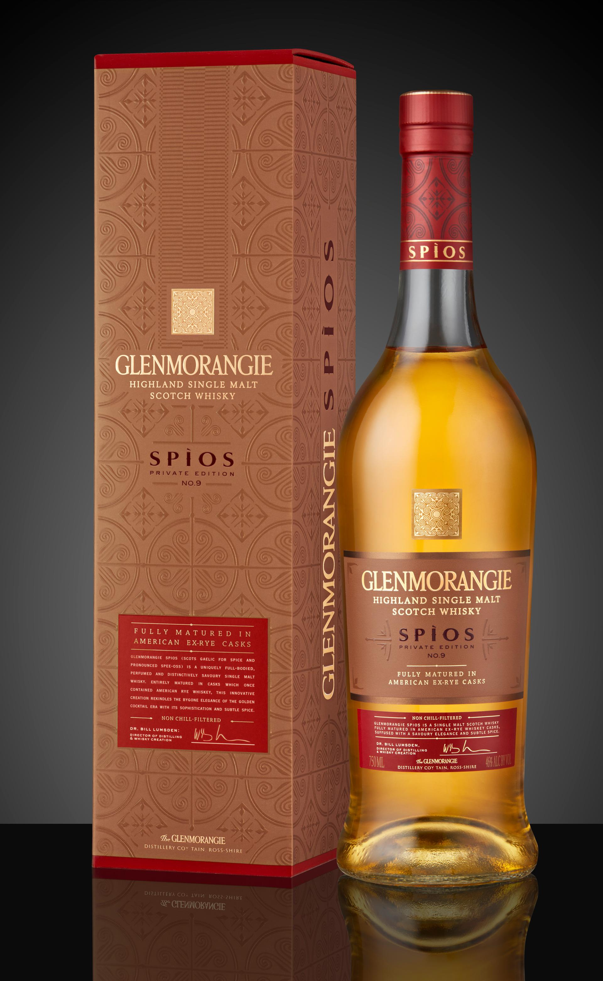 Glenmorangie Private Edition 9 Spios_Bottle and Pack on Black background_high.width-1920x-prop