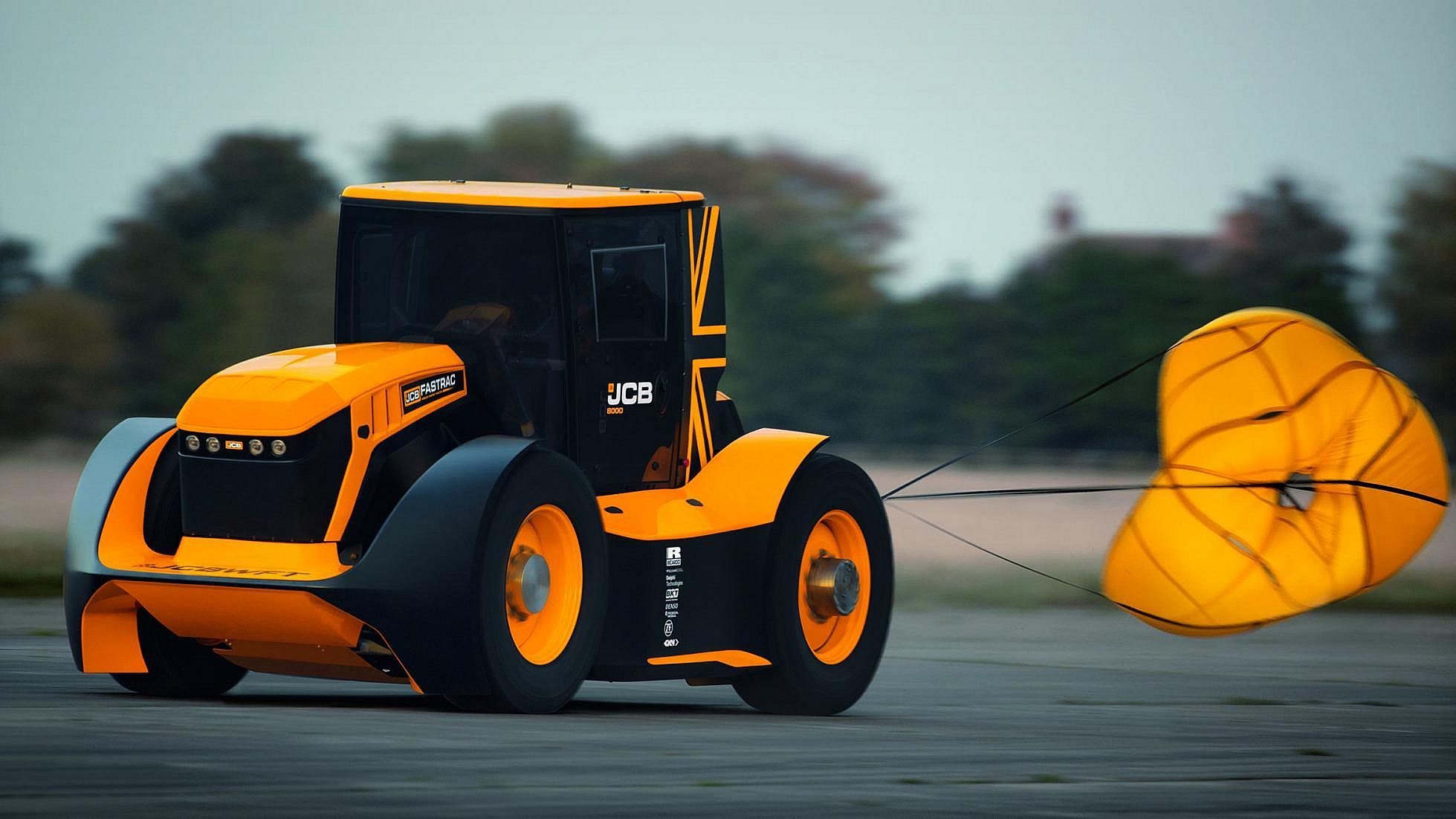 JCB World's Fastest Tractor  (3)