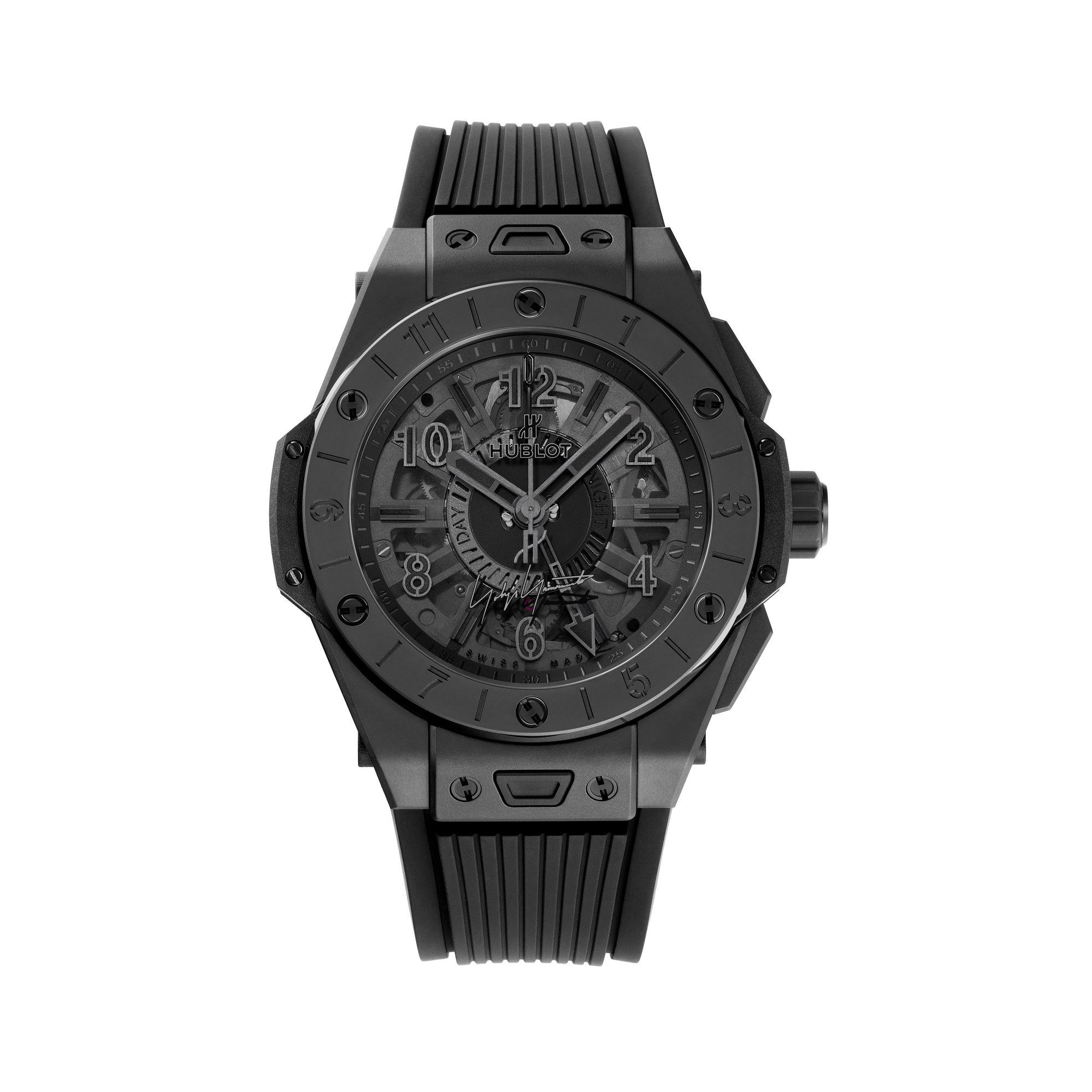 Hublot Big Bang GMT All Black Yohji Yamamoto (1)