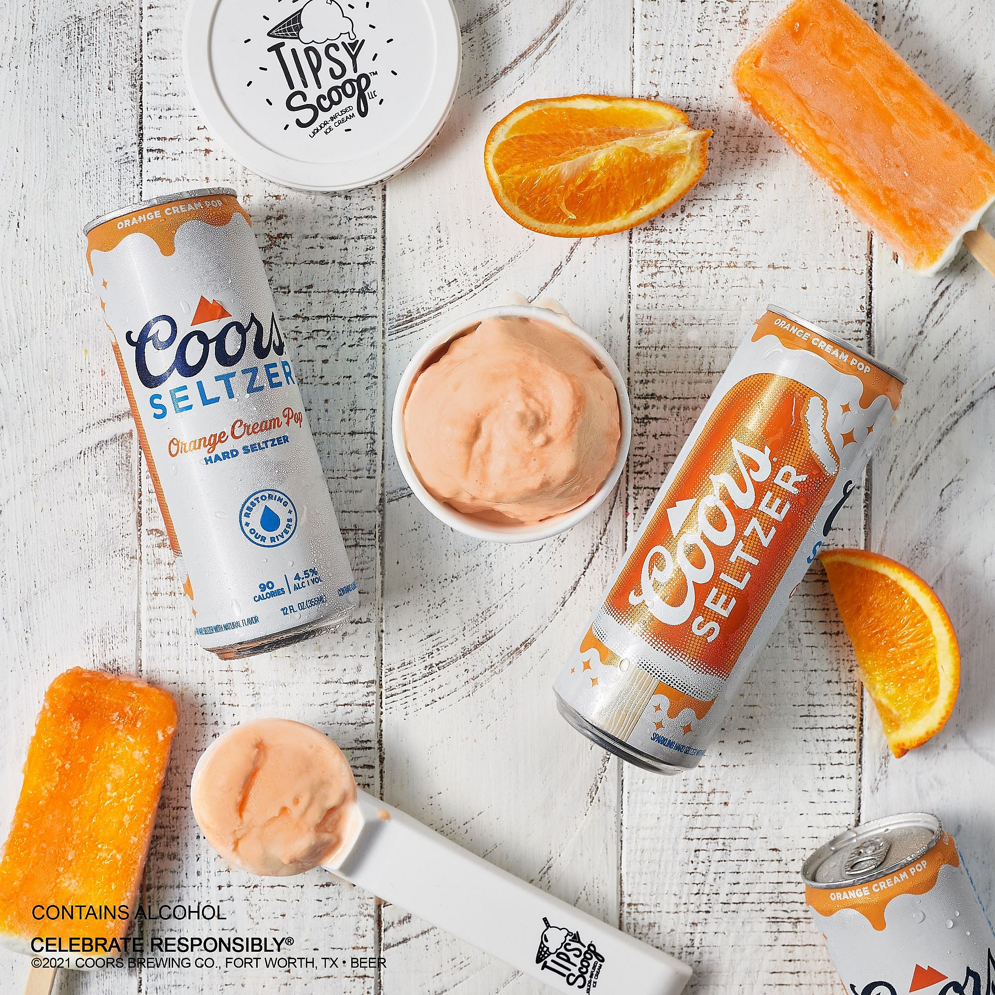 Coors x Tipsy Scoop Orange Cream Pop Ice Cream (4)