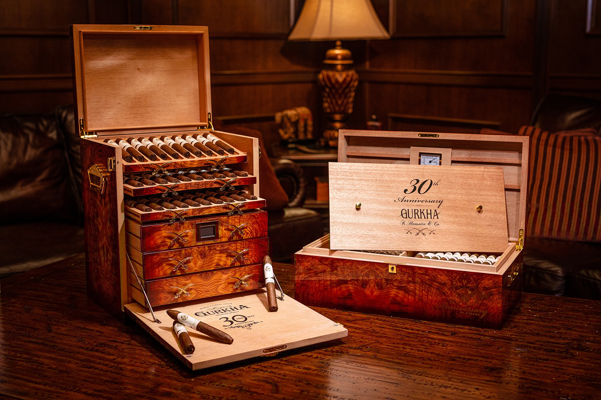 Gurkha 30yr Humidor