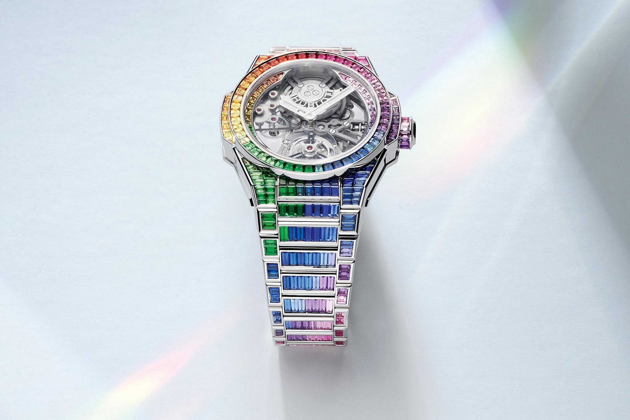 Hublot Big Bang Integral Tourbillon Rainbow (1)