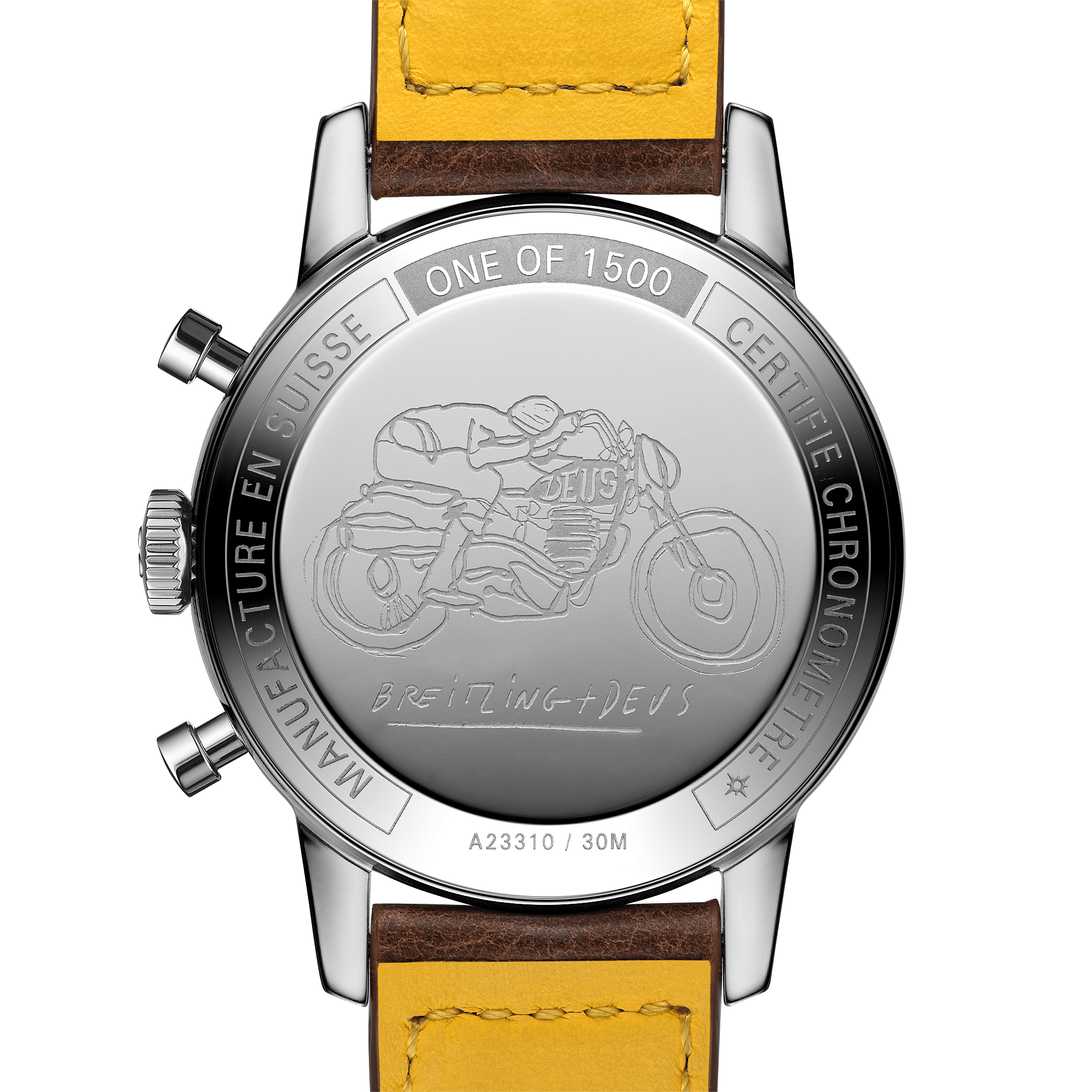07_Caseback of the Breitling Top Time Deus Limited Edition_Ref. A233101A1A1X1