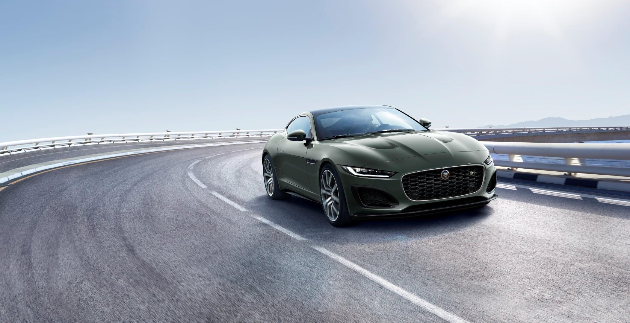 Jaguar F-TYPE Heritage 60 Edition_Coupe_Front 3q_small