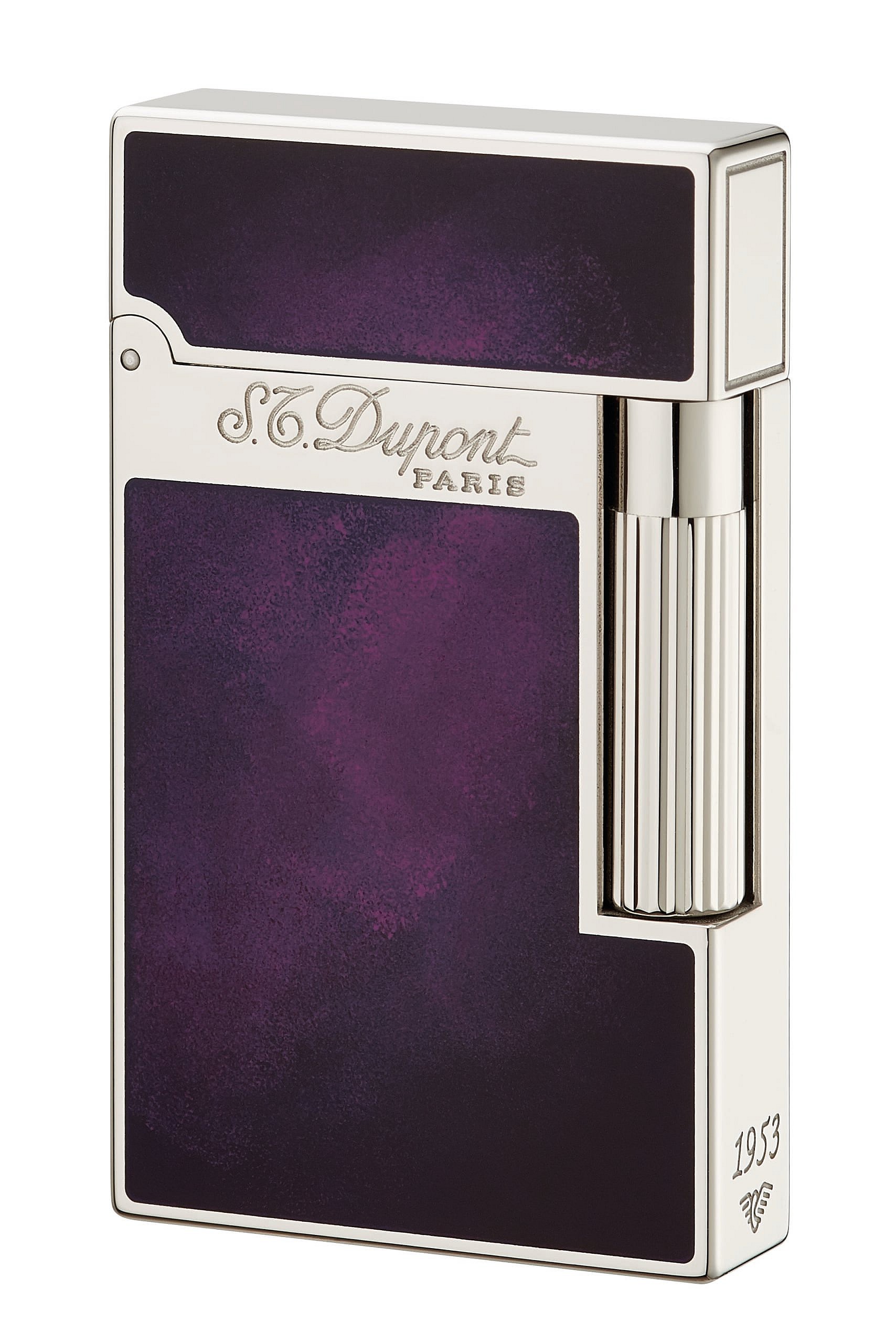 ST Dupont Yellow Gold Finish Natural Lacquer Lighter.jpg