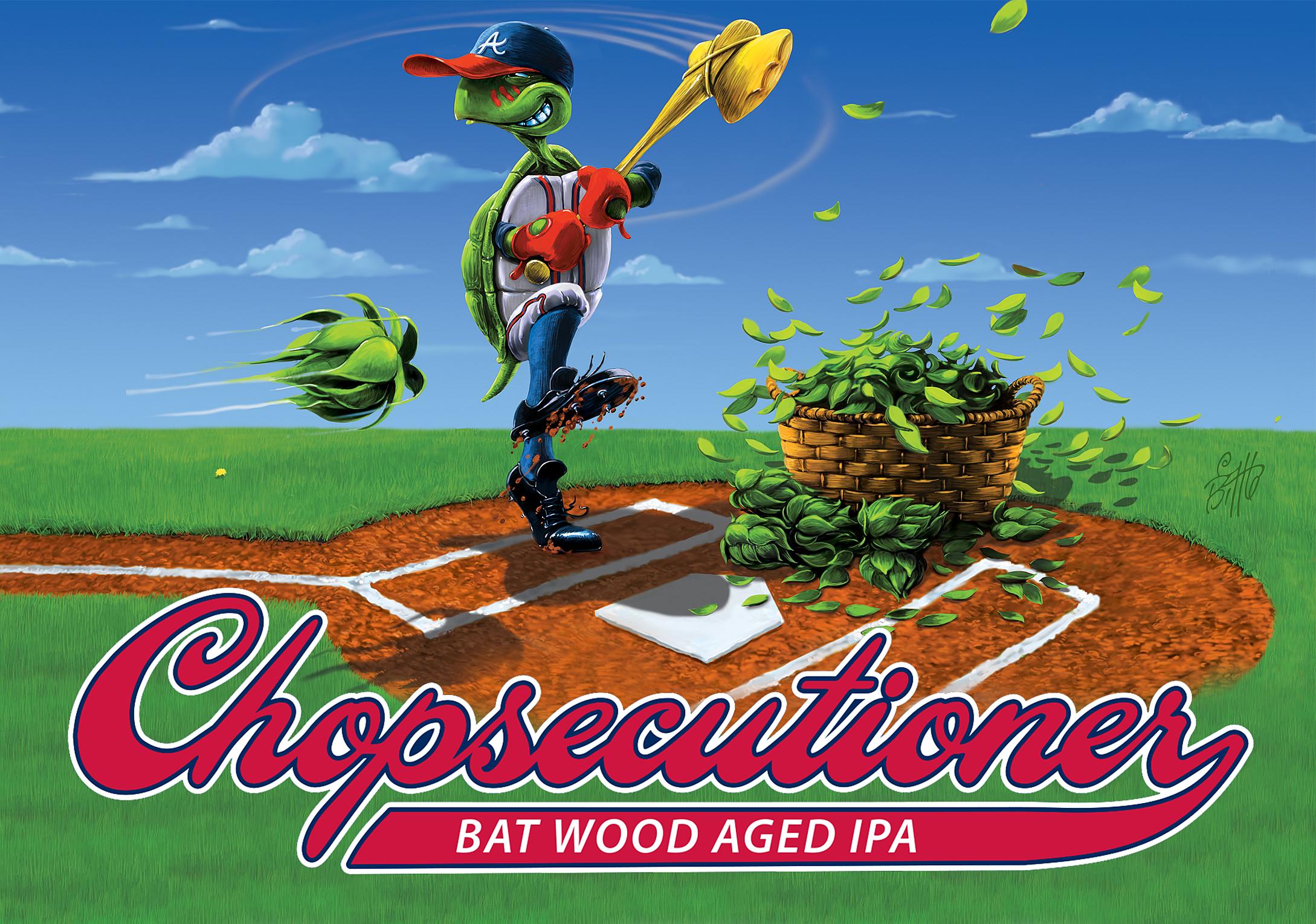 Chopsecutioner Label Art Rectangle
