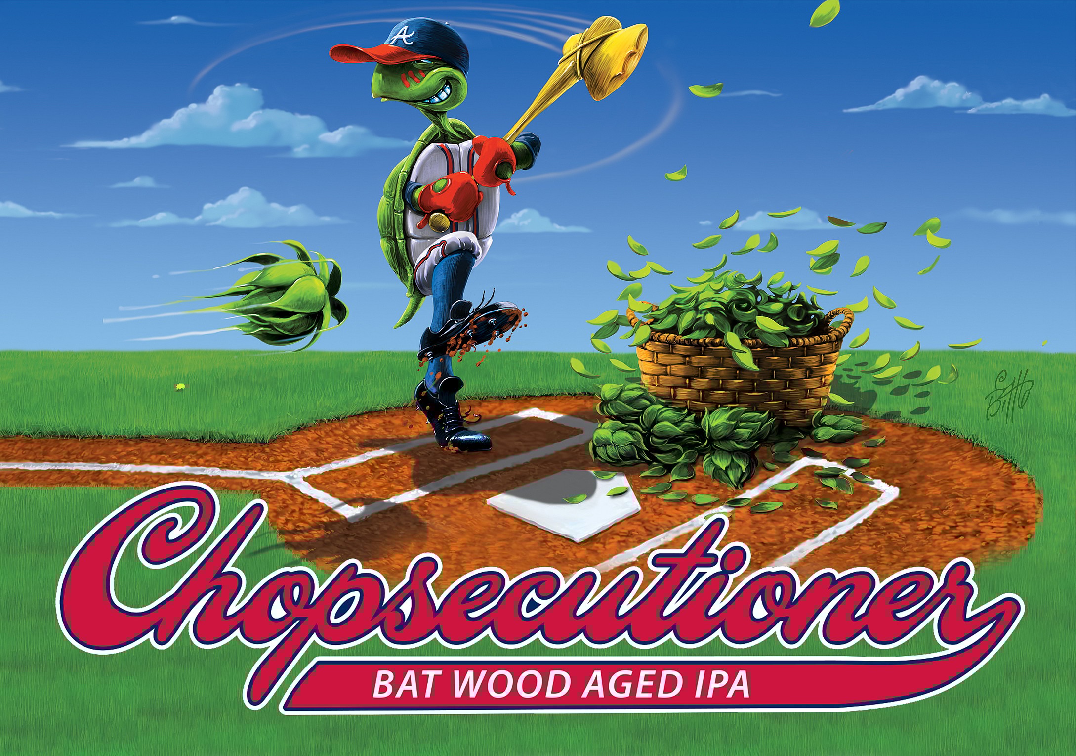 Chopsecutioner Label Art Rectangle