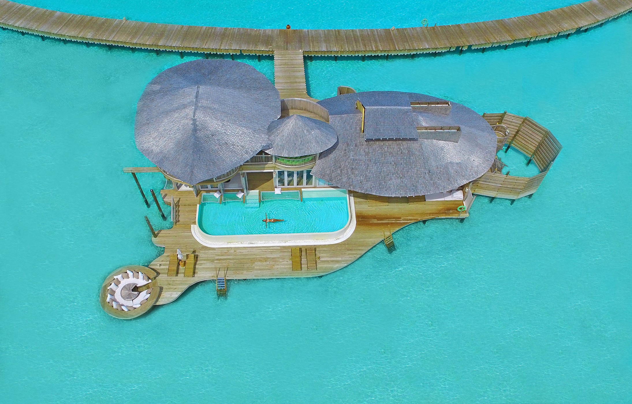 2 Bedroom Water Retreat at Soneva Jani by Antoine & Geraldine