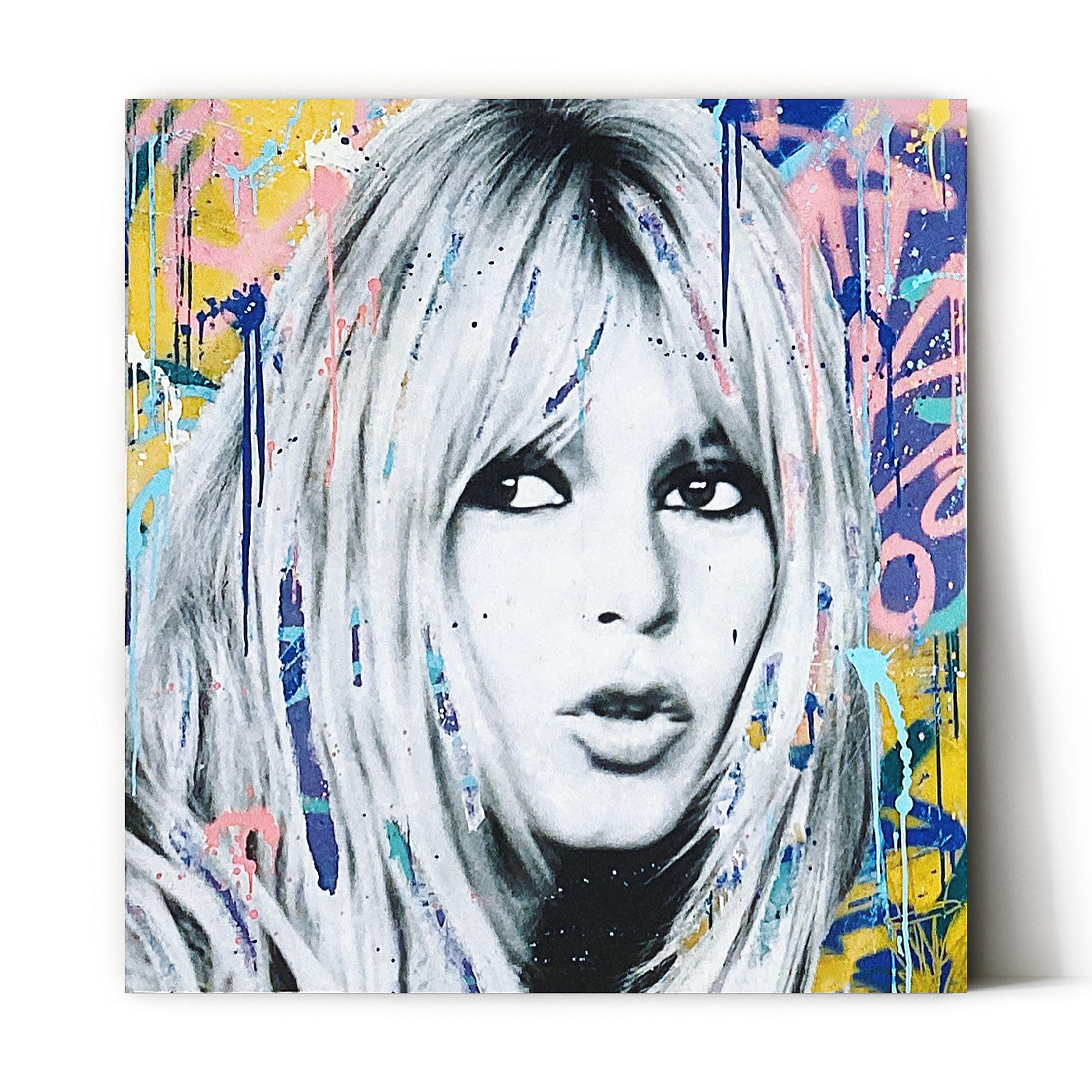 Bardot _ 36x36 _ $6,500 _ Mixed Media _ 2019