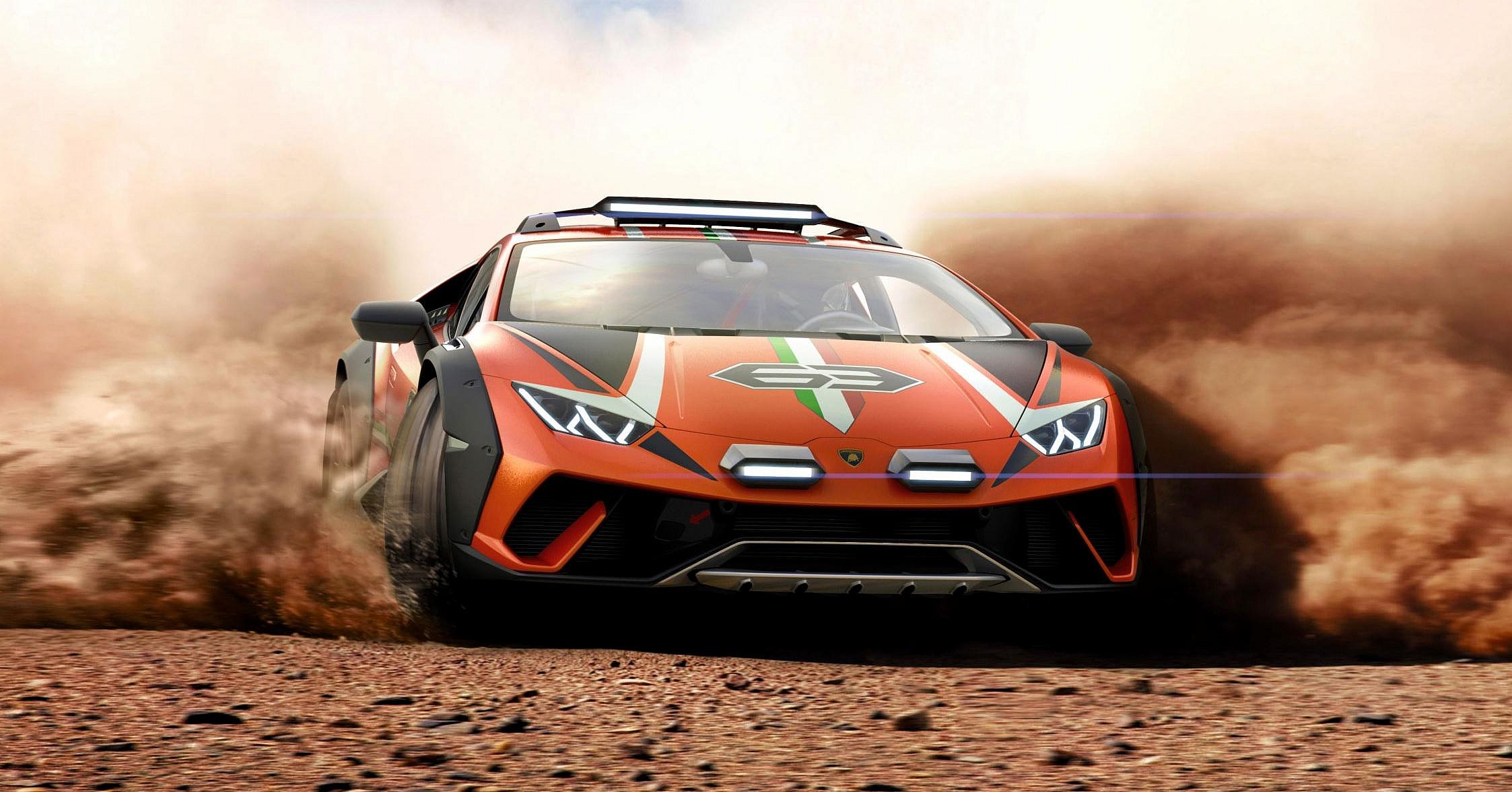 Lamborghini Huracan Sterrato Concept Promo