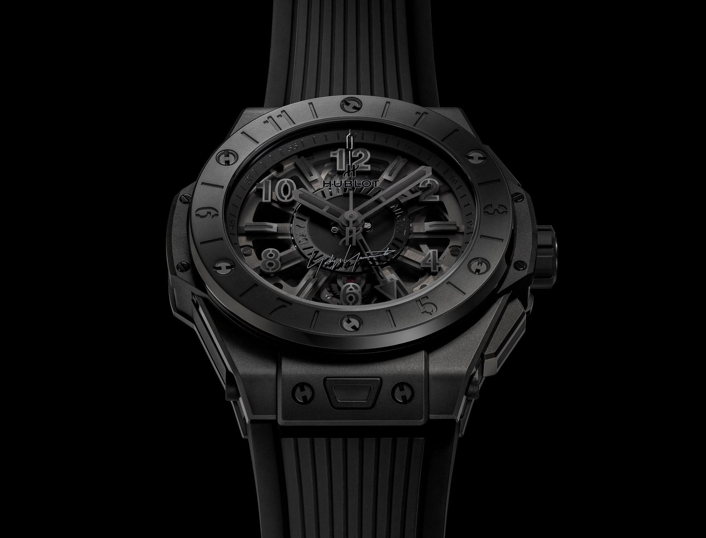 Hublot Big Bang GMT All Black Yohji Yamamoto (2)