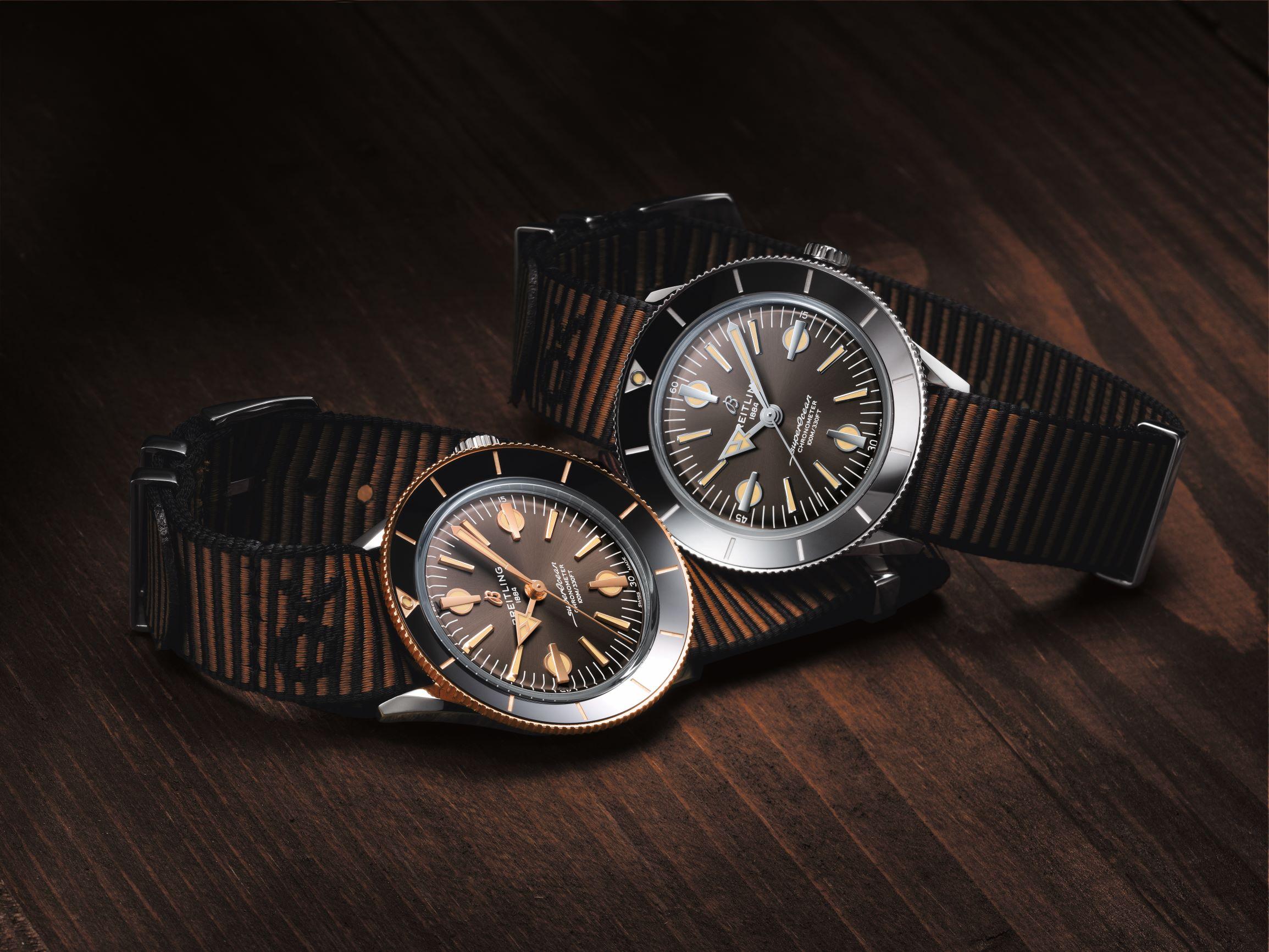BREITLING SUPEROCEAN HERITAGE 57 OUTERKNOWN Rose Gold (5)