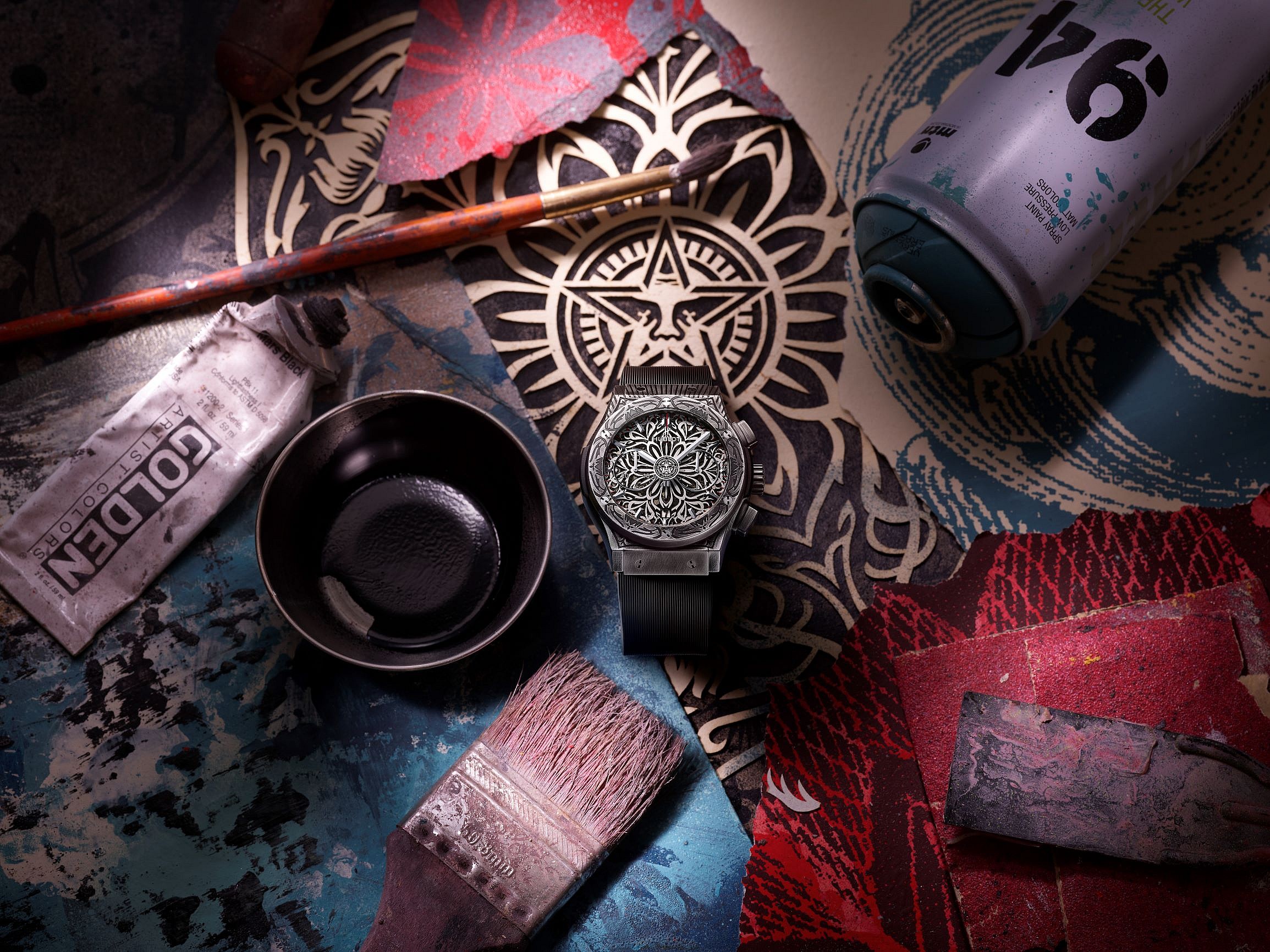 Hublot Classic Fusion Chronograph Shepard Fairey (2)