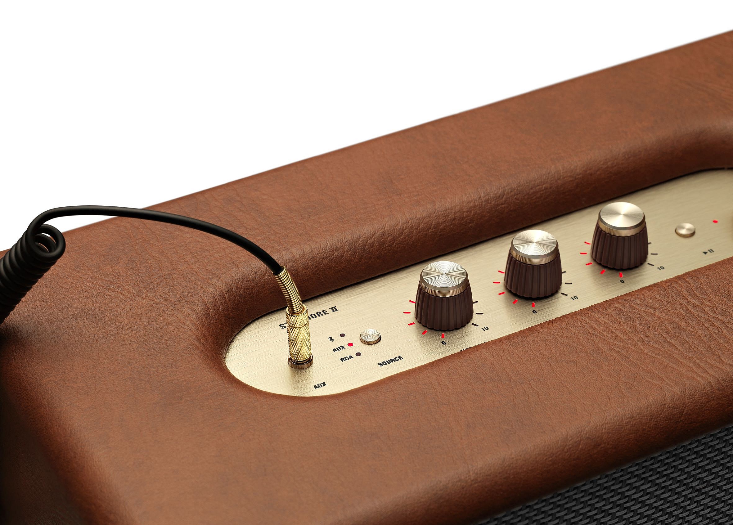 Marshall ブラウン Acton2 Marshall Acton II Bluetooth Wireless Stereo Speaker 60W