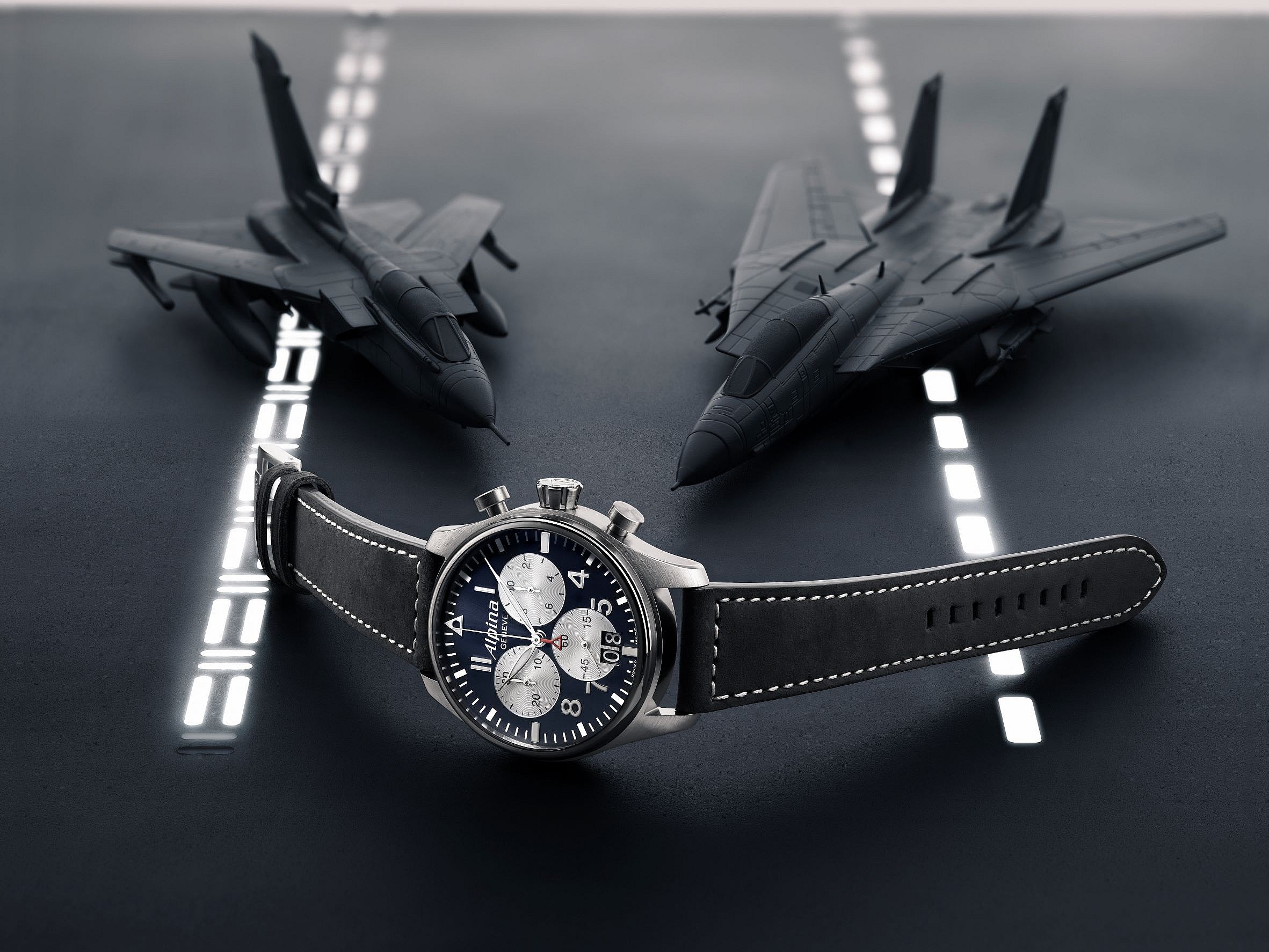 Alpina Startimer Pilot Quartz Chronograph Big Date (1)