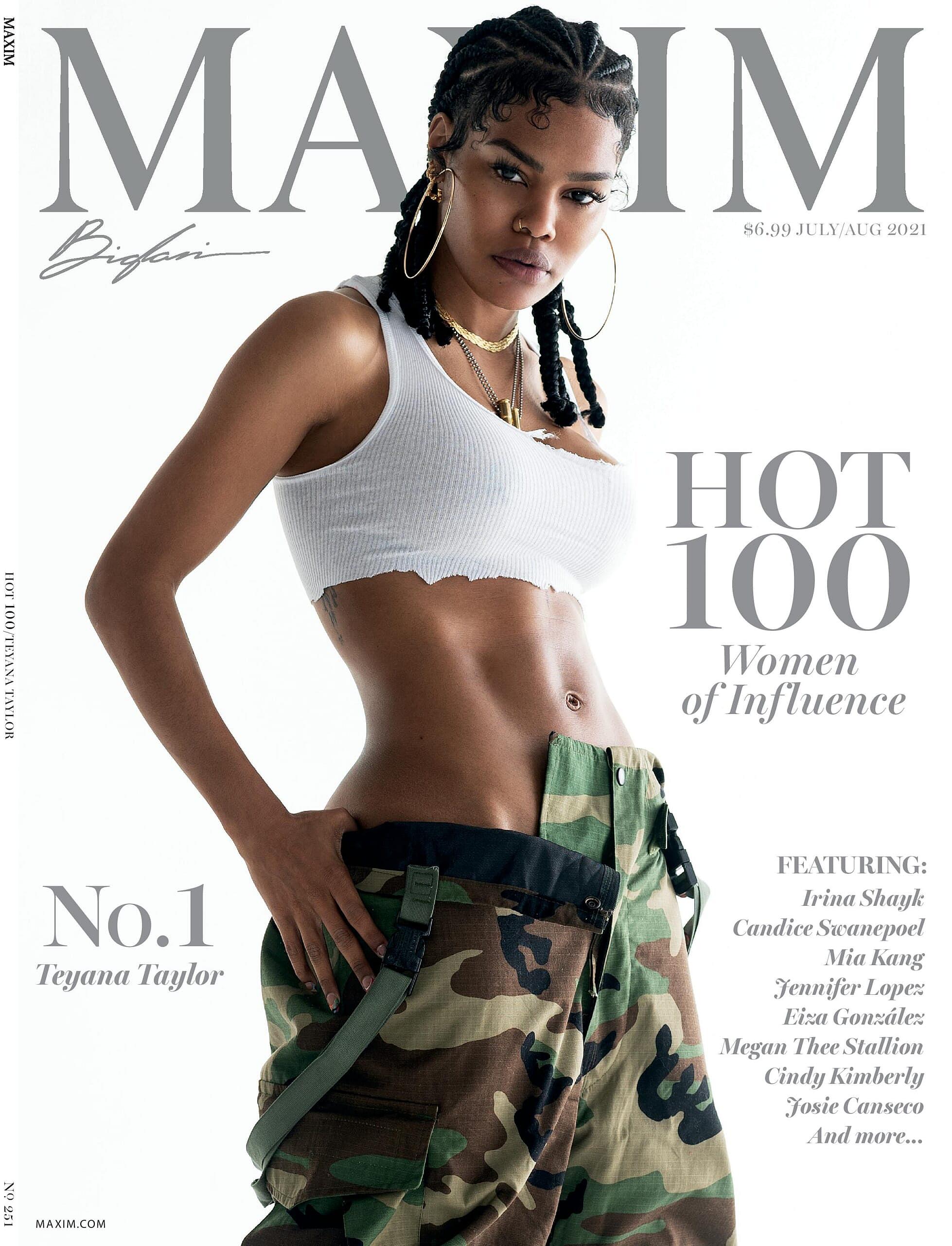 女性情報誌 Maxim US Magazine September/October 2021 Meet the Women of the 2021 Maxim Hot 100 - Maxim