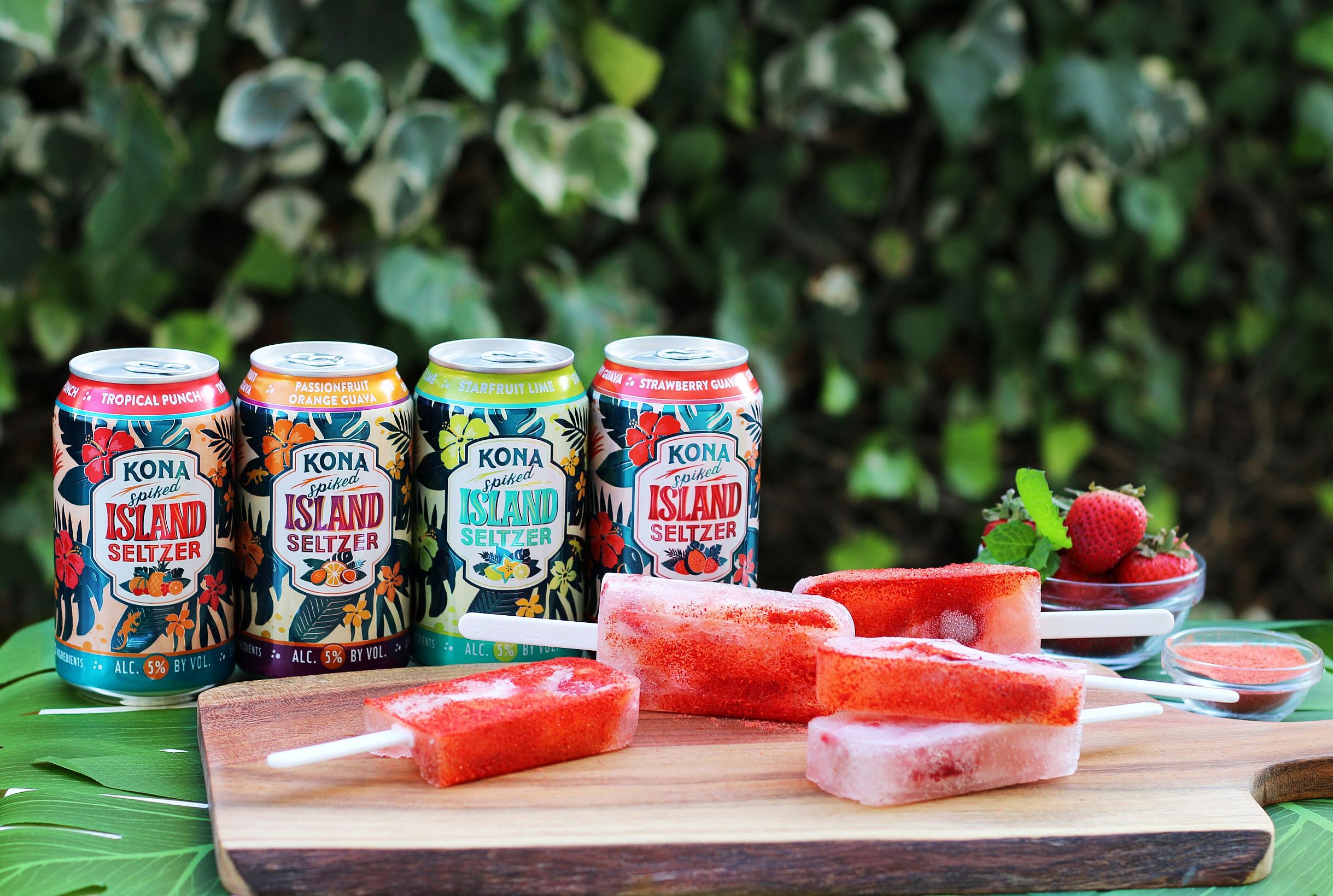 KONA Spiked Island Seltzers