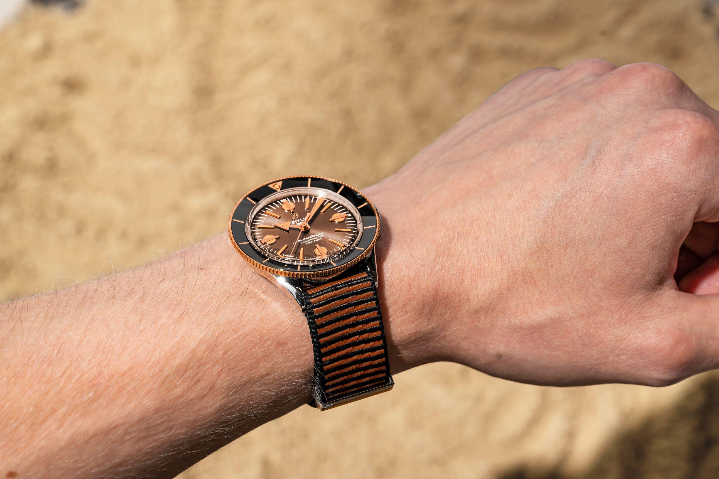 BREITLING SUPEROCEAN HERITAGE 57 OUTERKNOWN Rose Gold (1)