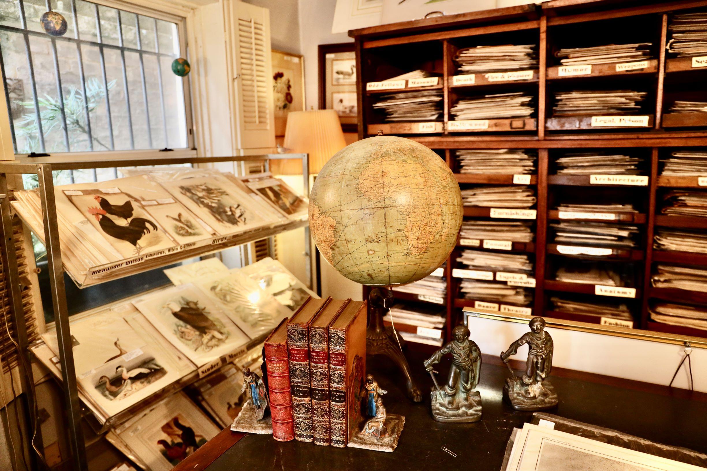 V & J Duncan Map Shop - Stinson Carter