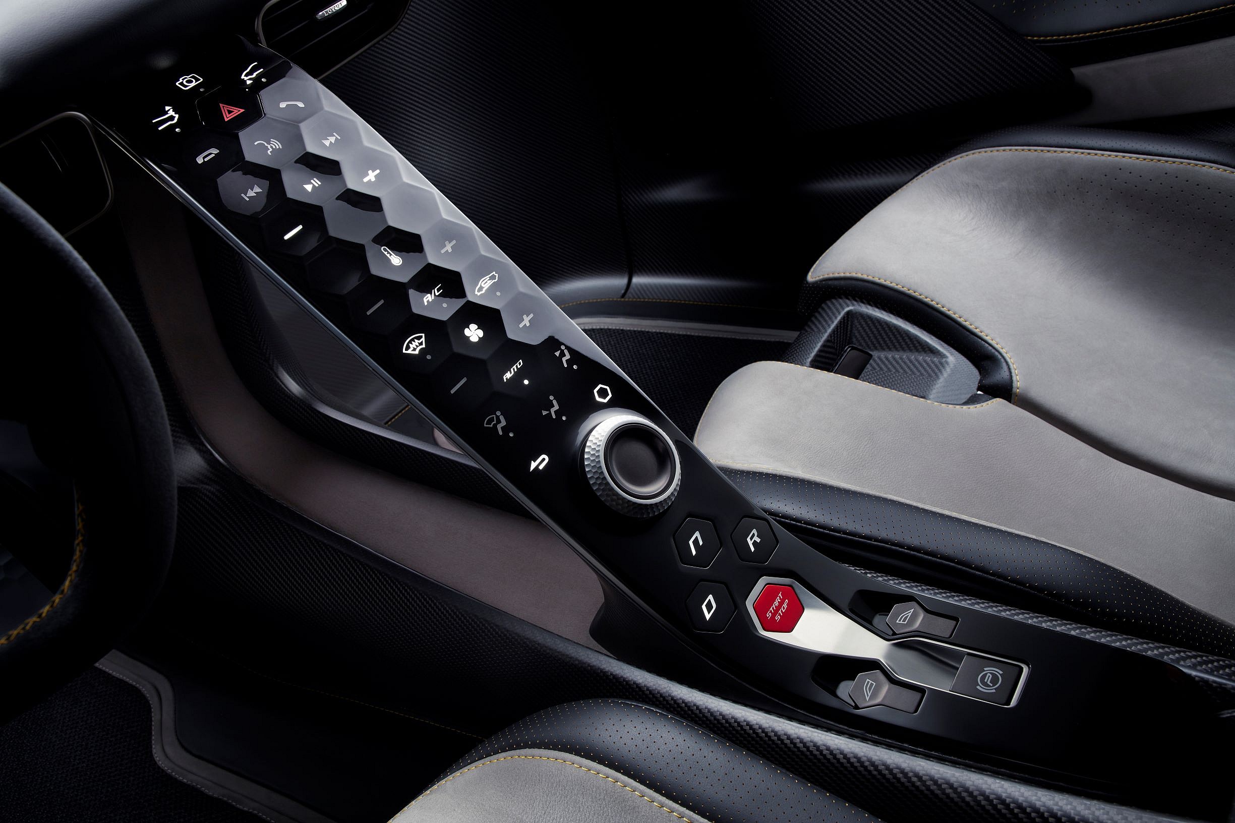 Lotus Evija Centre Console