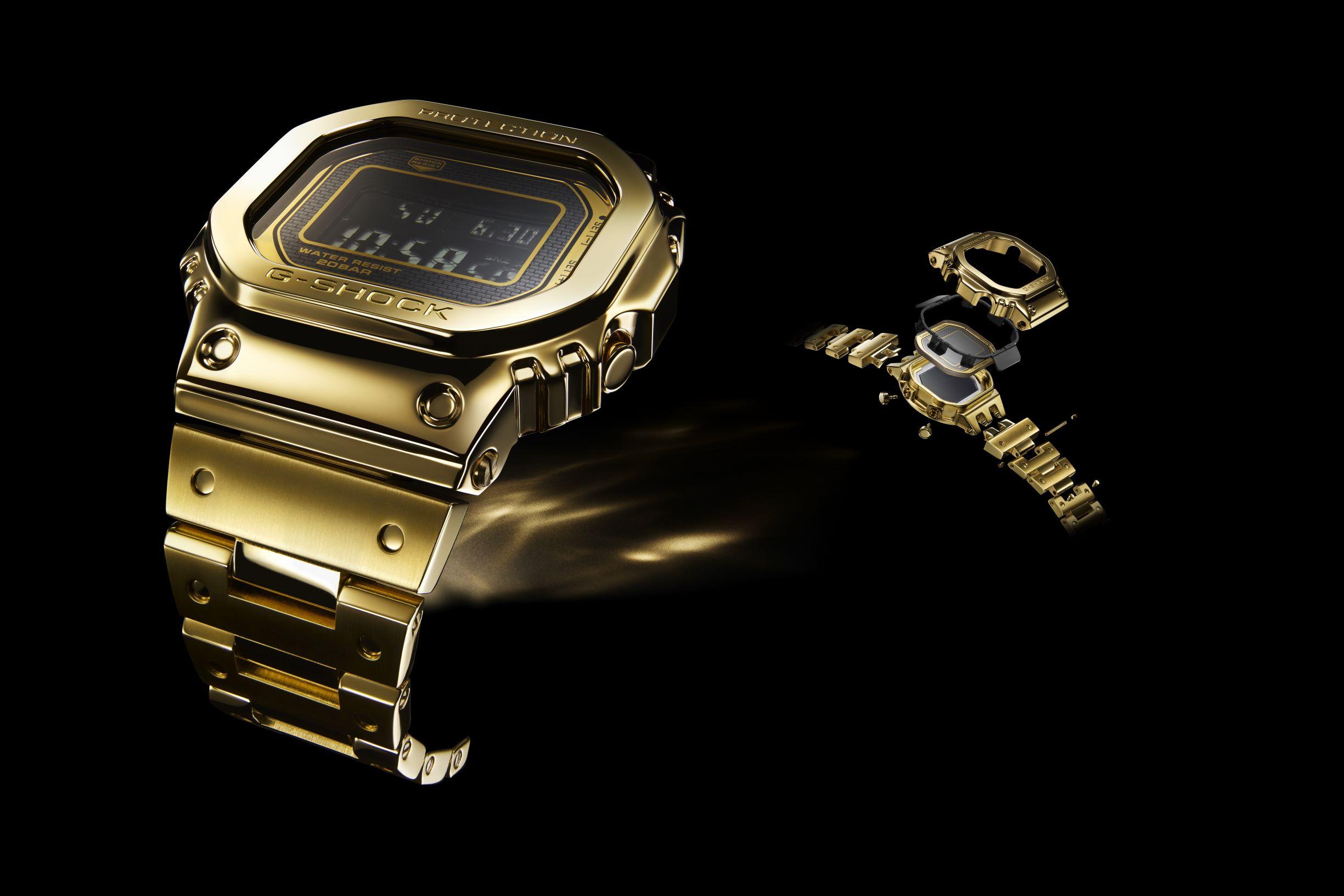 18K Pure Gold G-Shock (3)