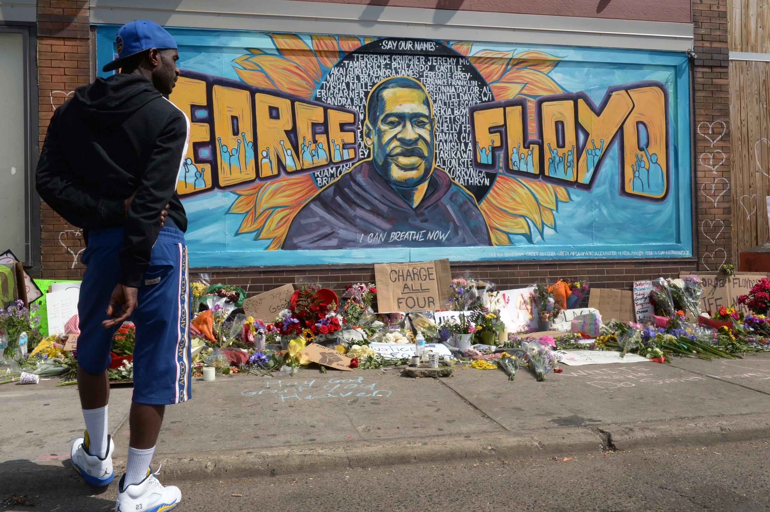 George Floyd Mural Minneapolis