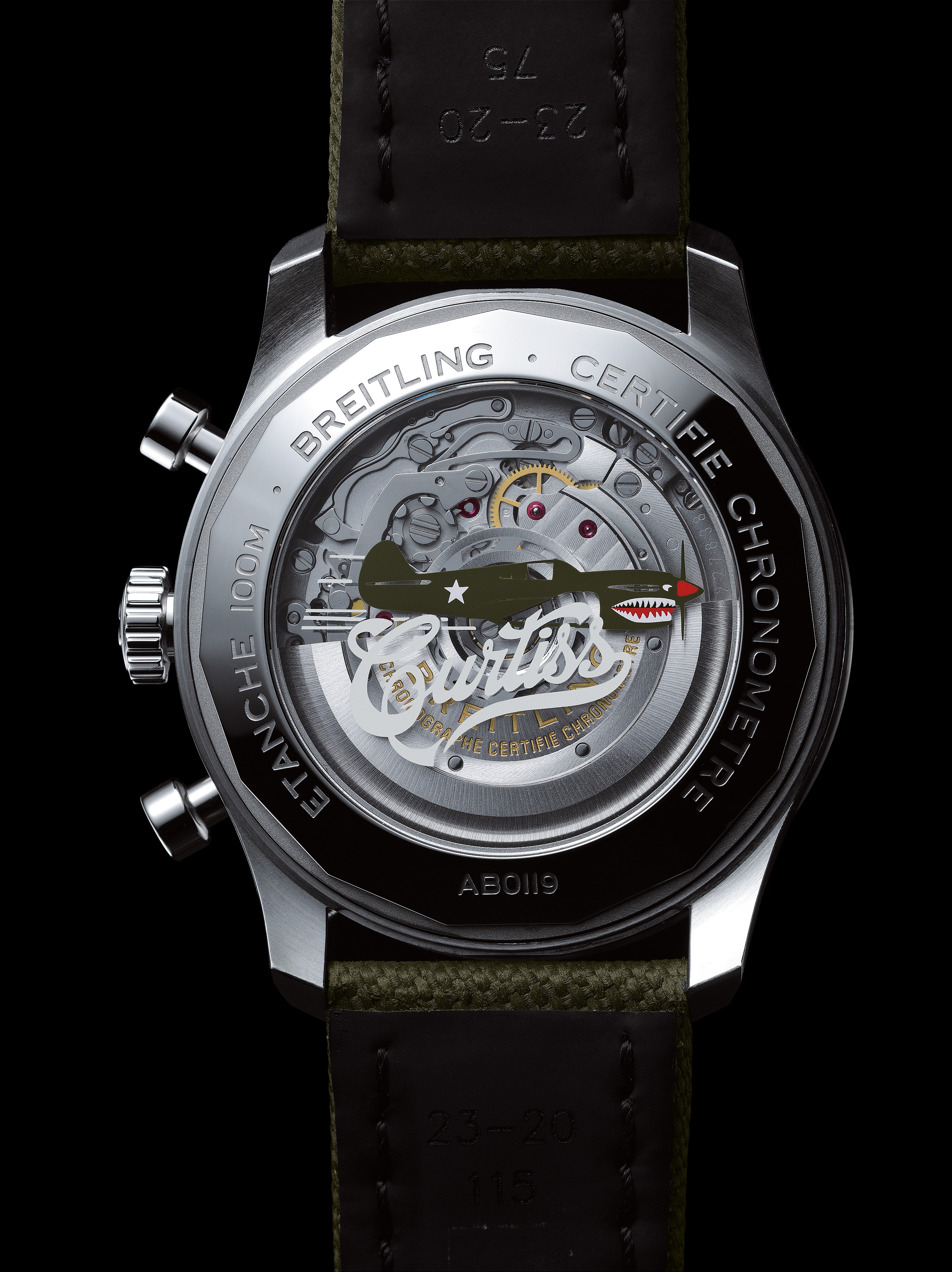 Breitling Aviator 8 B01 Chronograph 43 Curtiss Warhawk_Case Back (1)