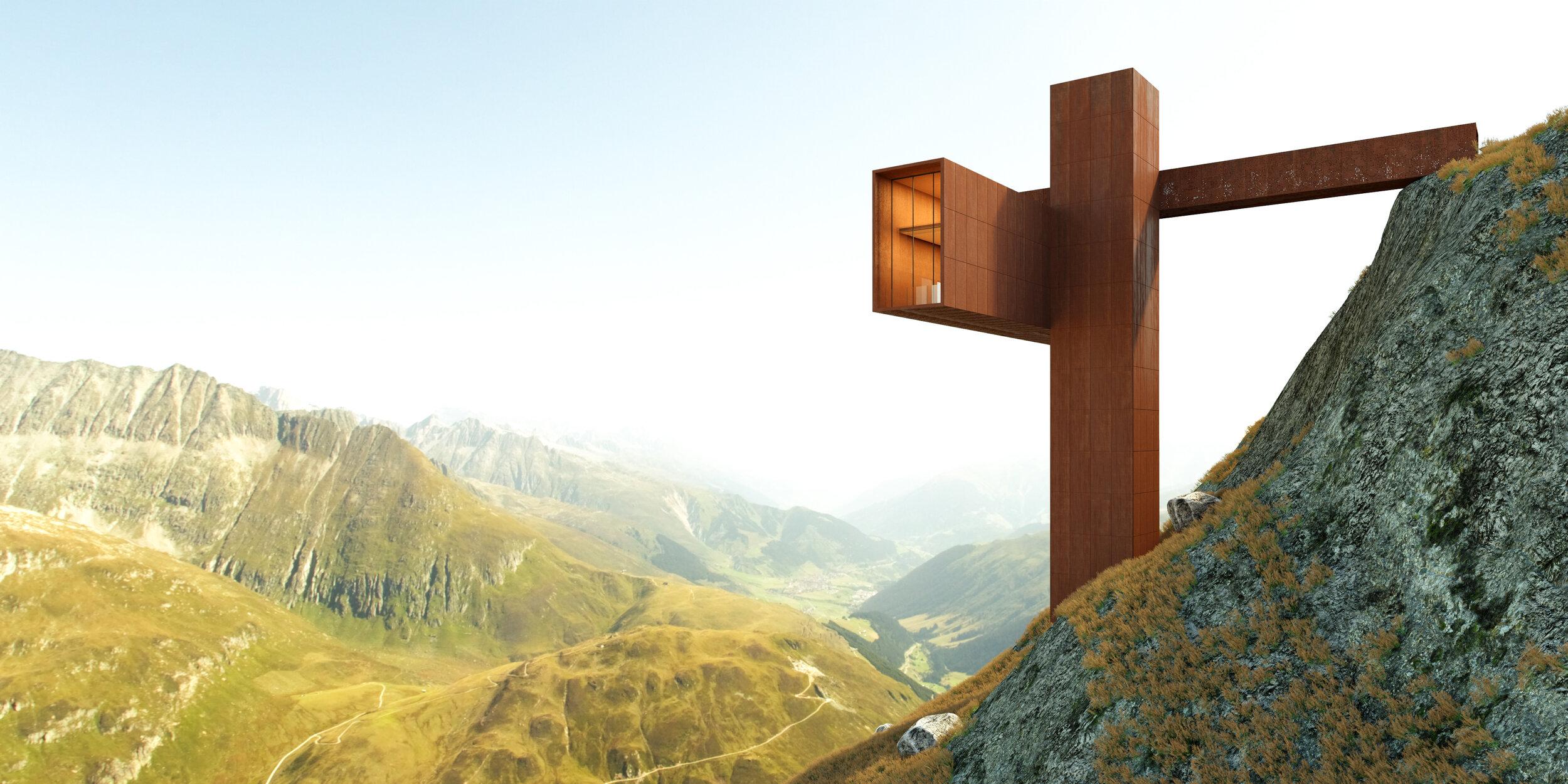 The 'XYZ House' Is a Geometric Marvel In the Swiss Alps - Maxim