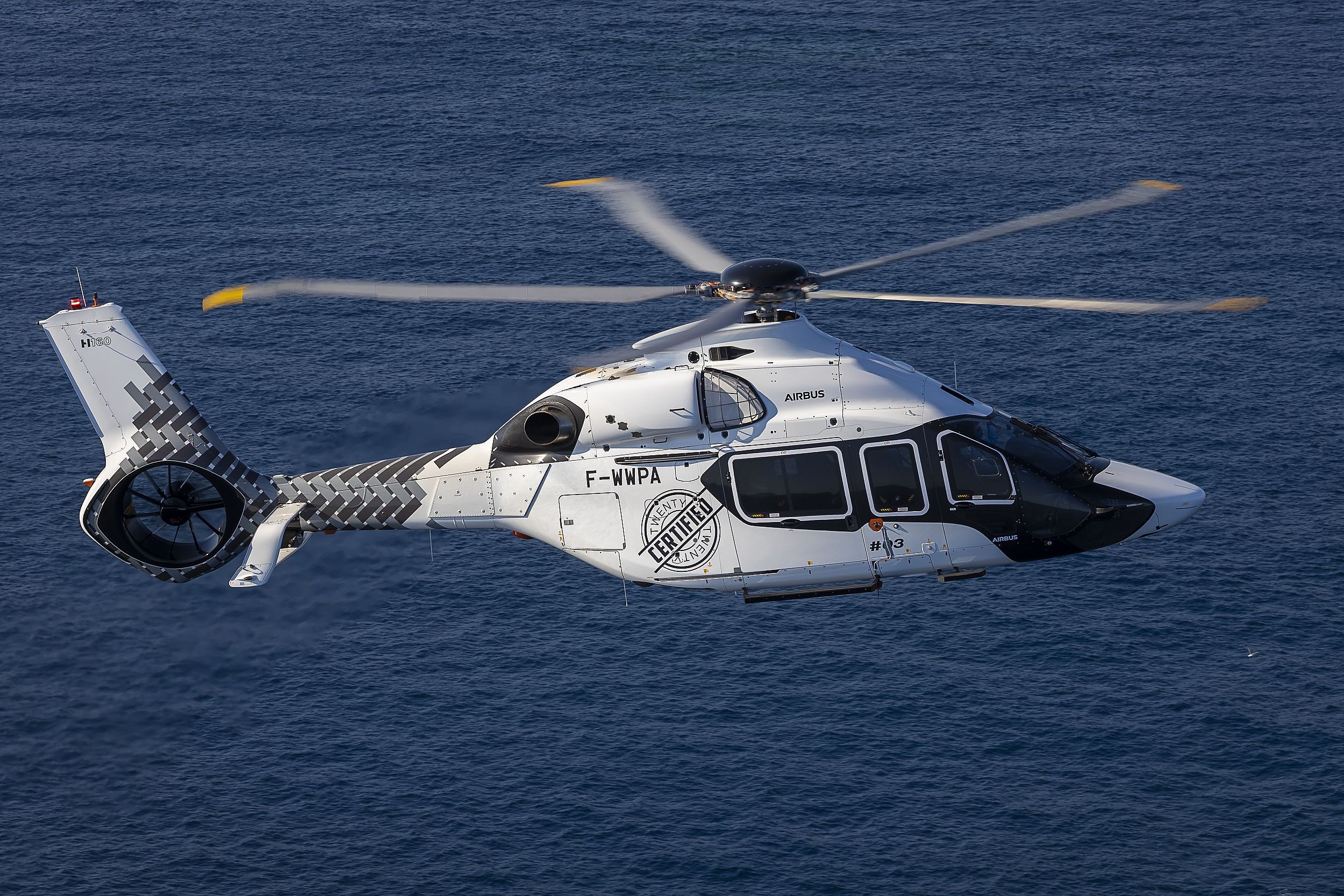 H160 certified by EASA