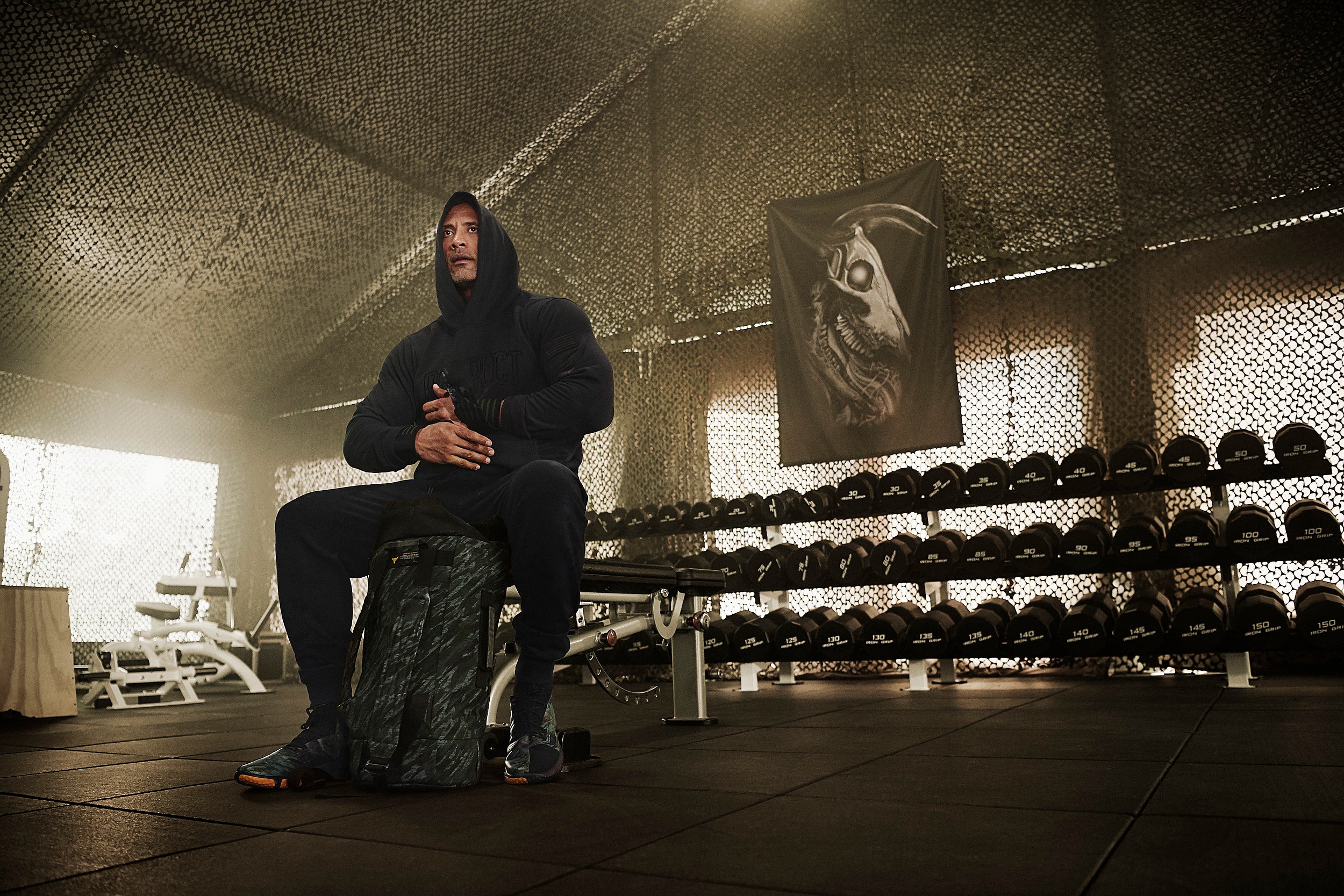 Project Rock_Vet's Day_Hero Shot 2 Under Armour The Rock