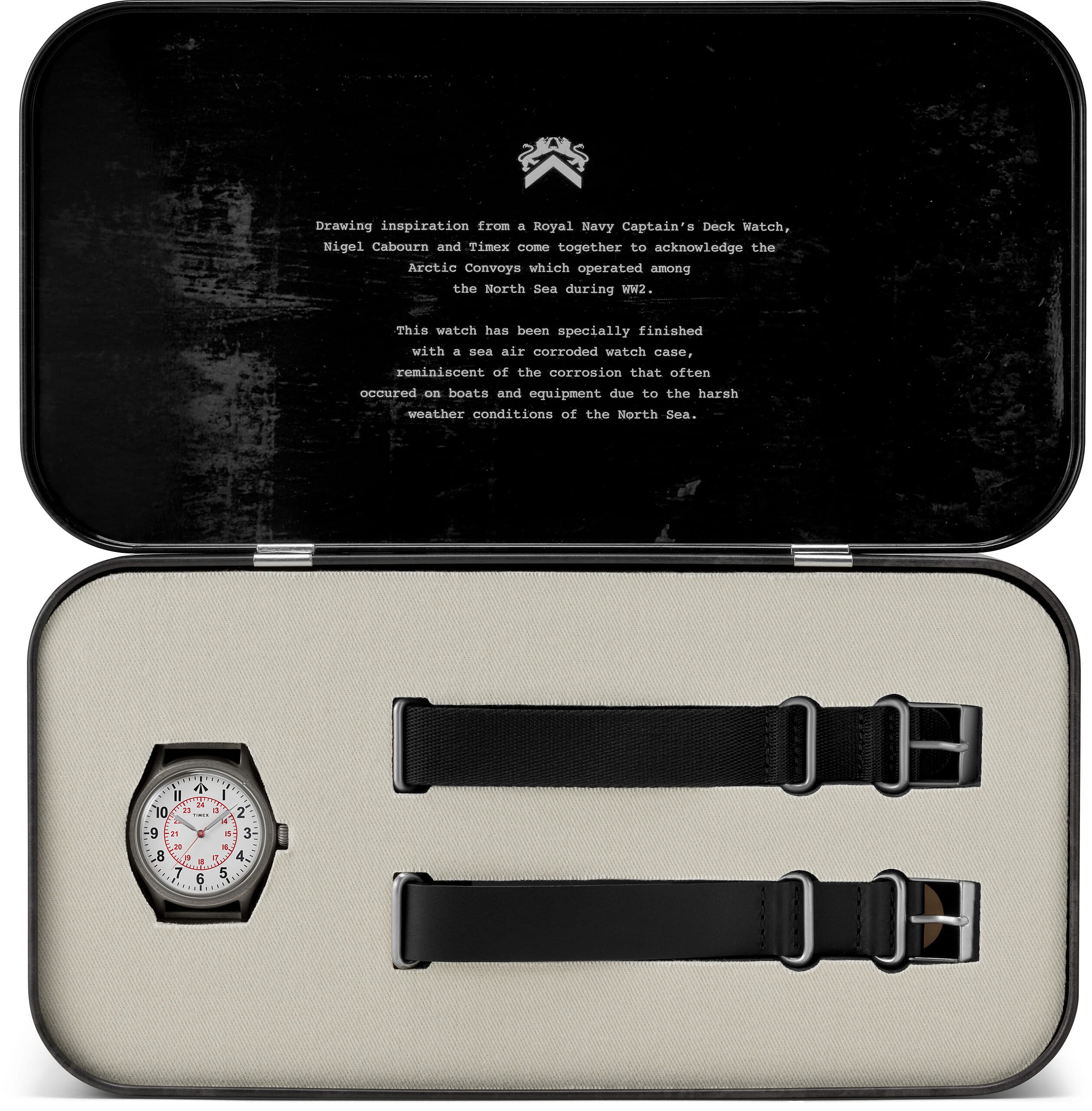 Timex x Nigel Cabourn Naval Officer’s Watch (1)