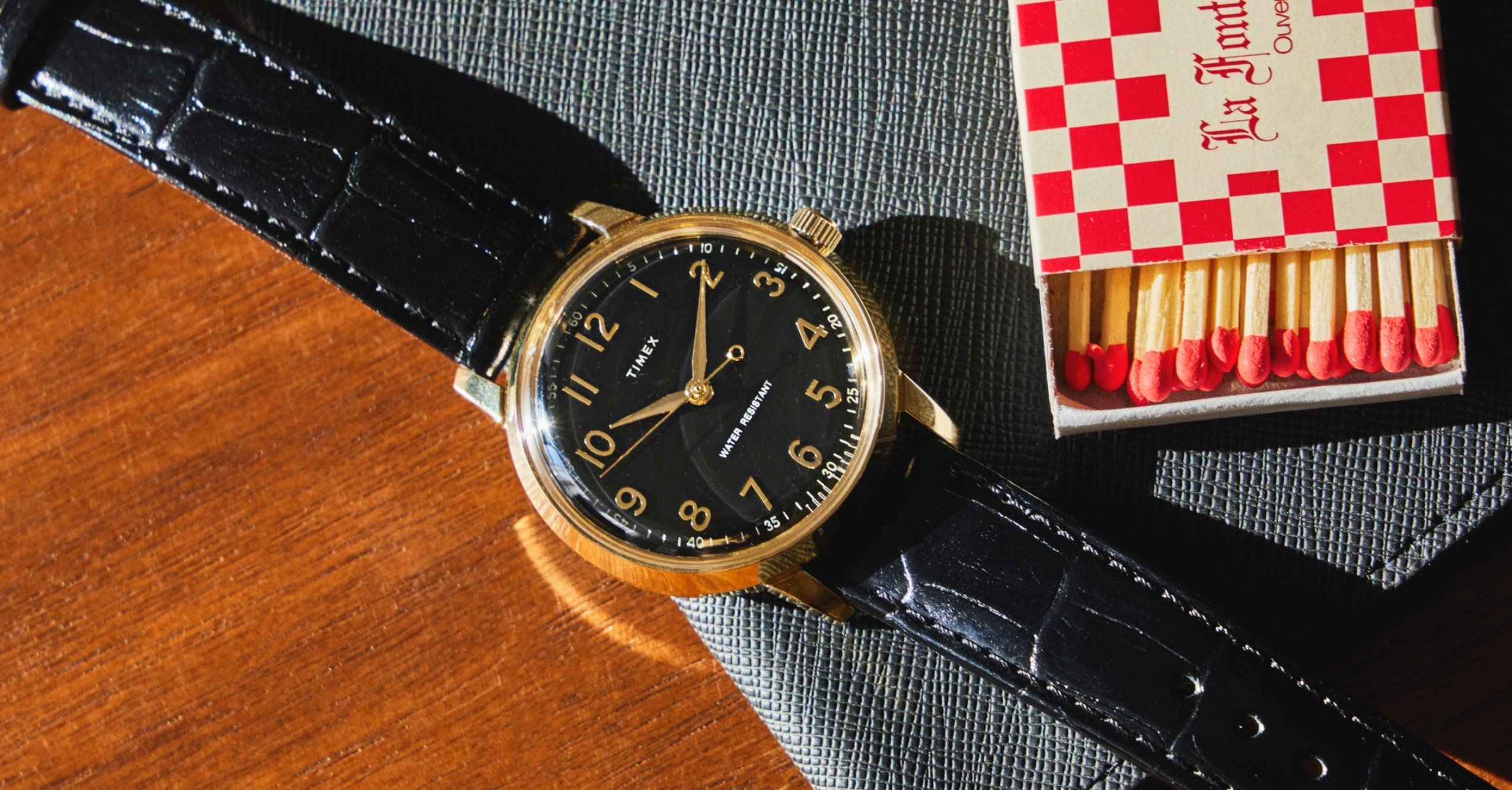 大特価市 'Black On Collab Snyder Todd X Timex Marlin' Maxim - Watch 時計