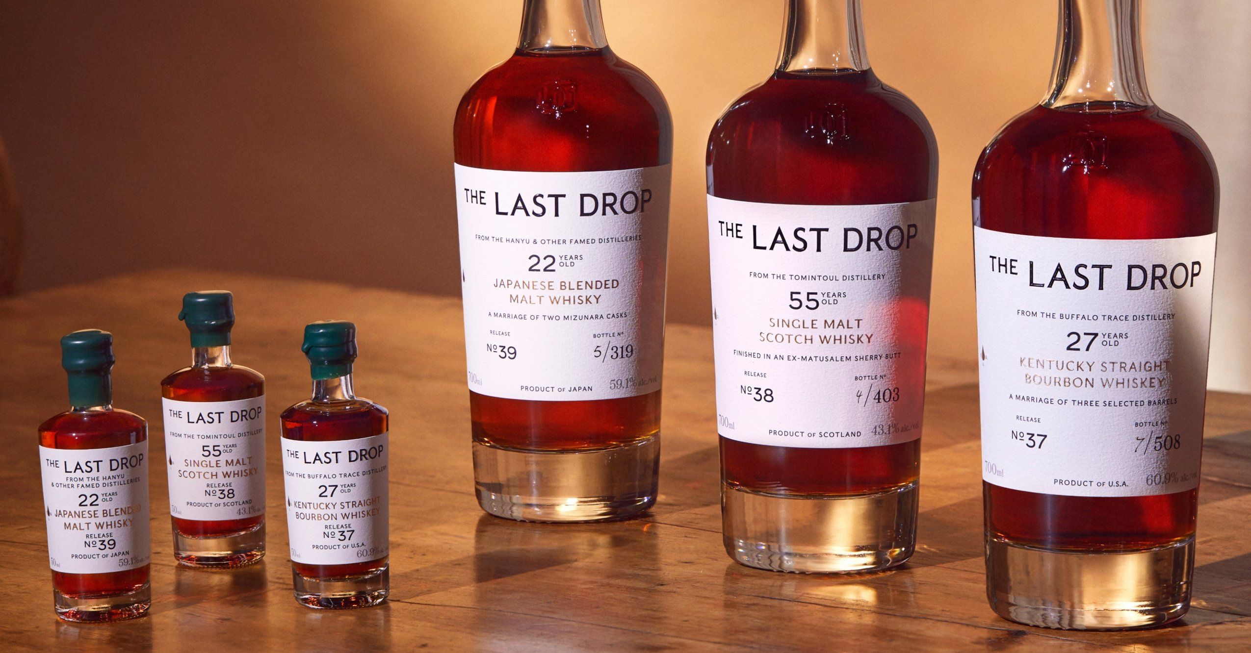 Sazerac's 'The Last Drop' 2025 Includes 3 Elite Whiskeys - Maxim