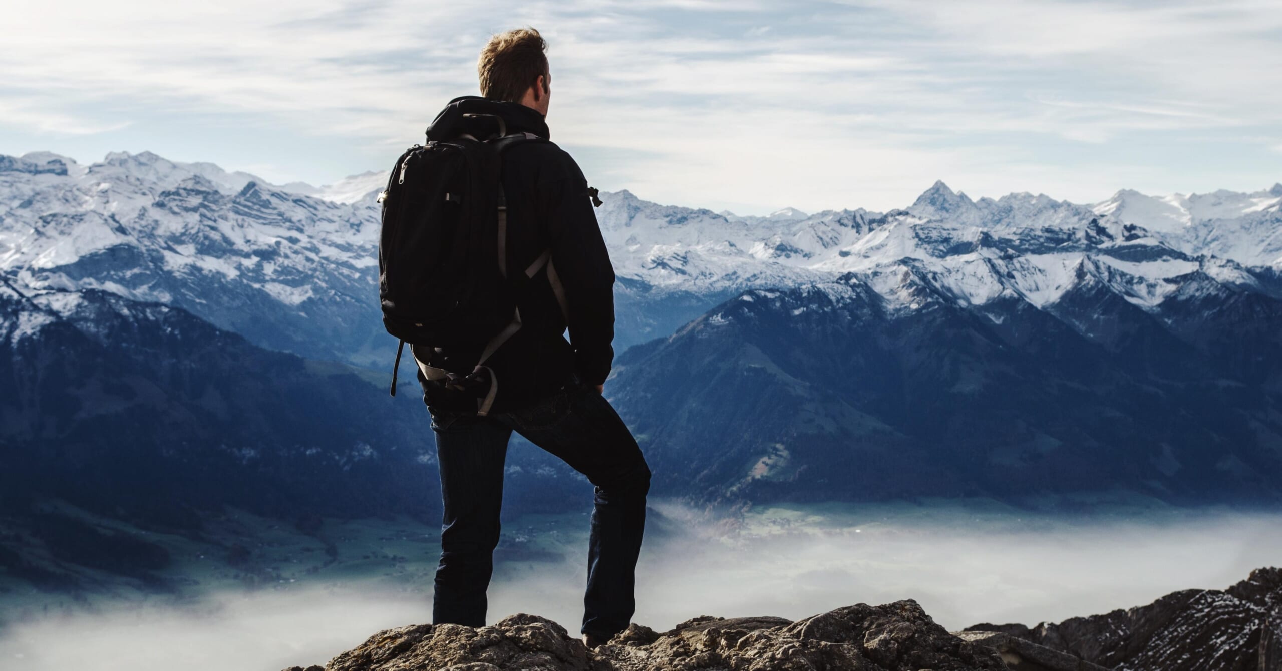 Man on Mountain Promo