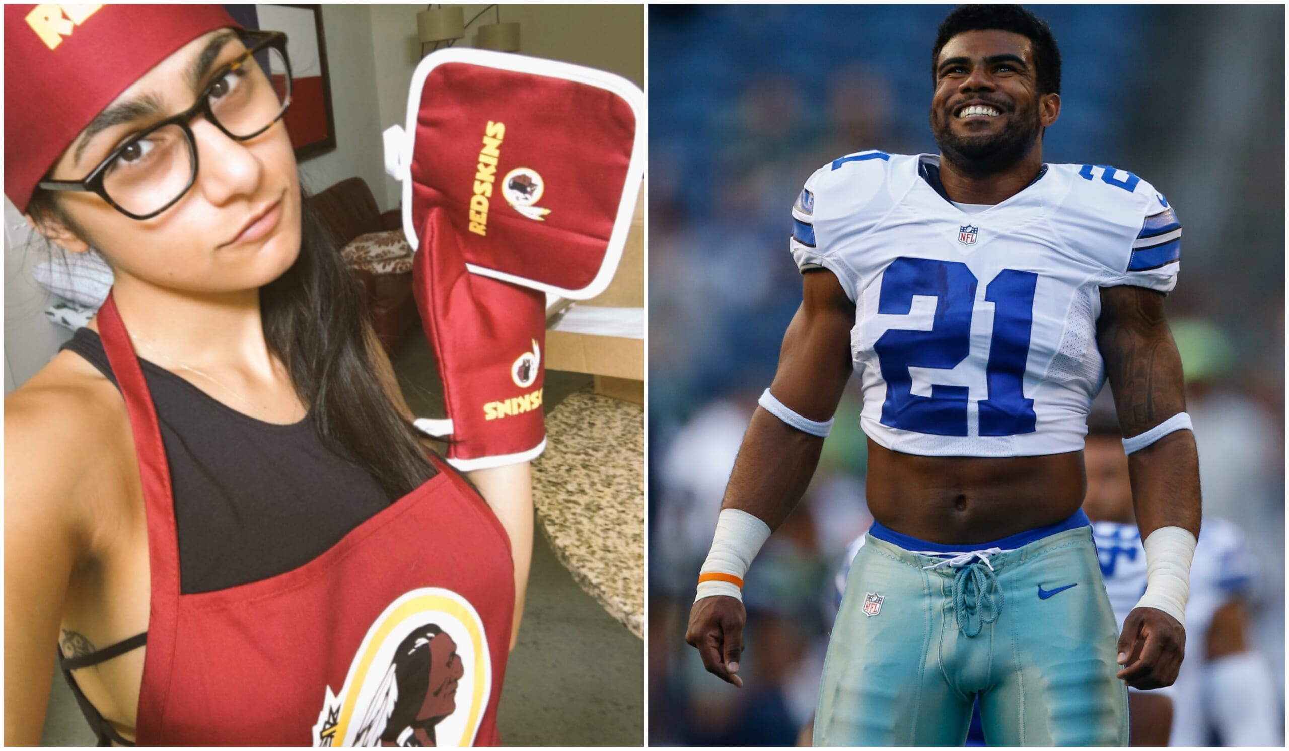 Mia Khalifa Ezekiel Elliott