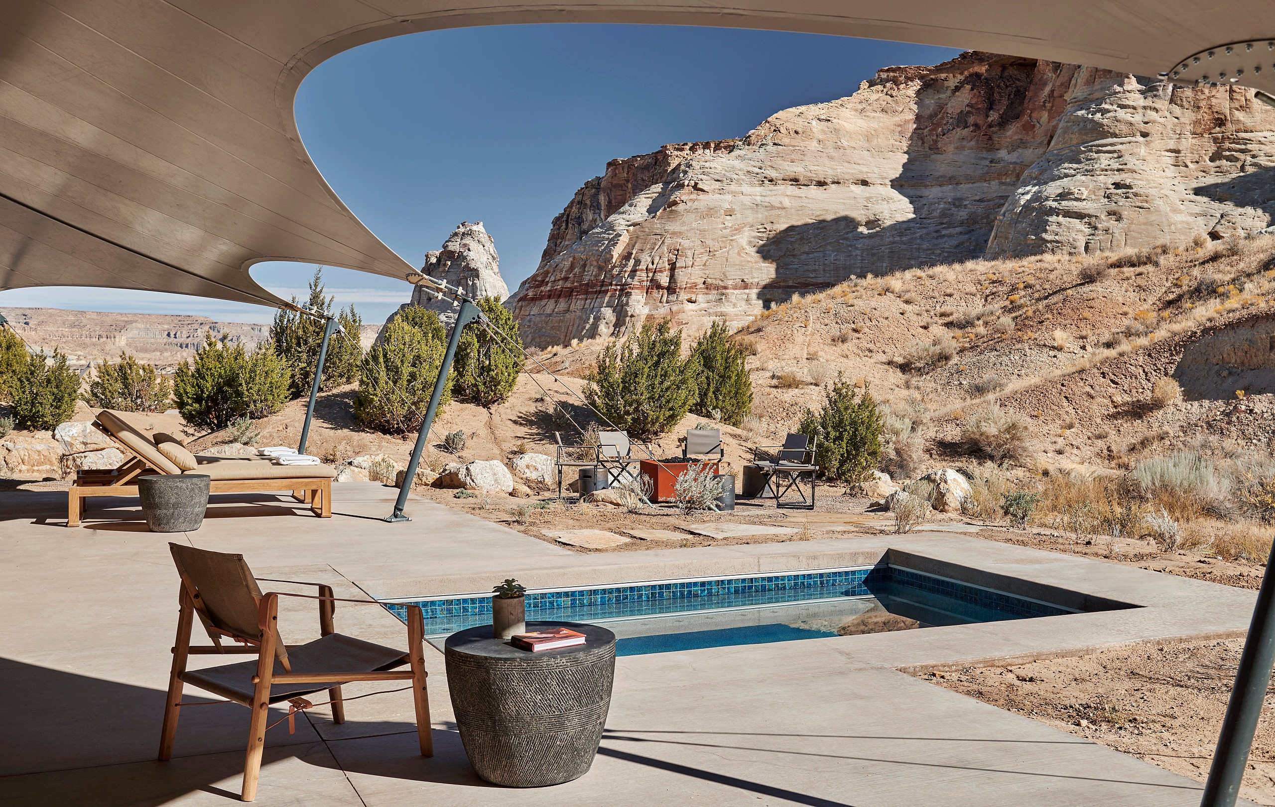 Amangiri, USA - Camp Sarika Tent 10 Pool Detail_High Res_26948