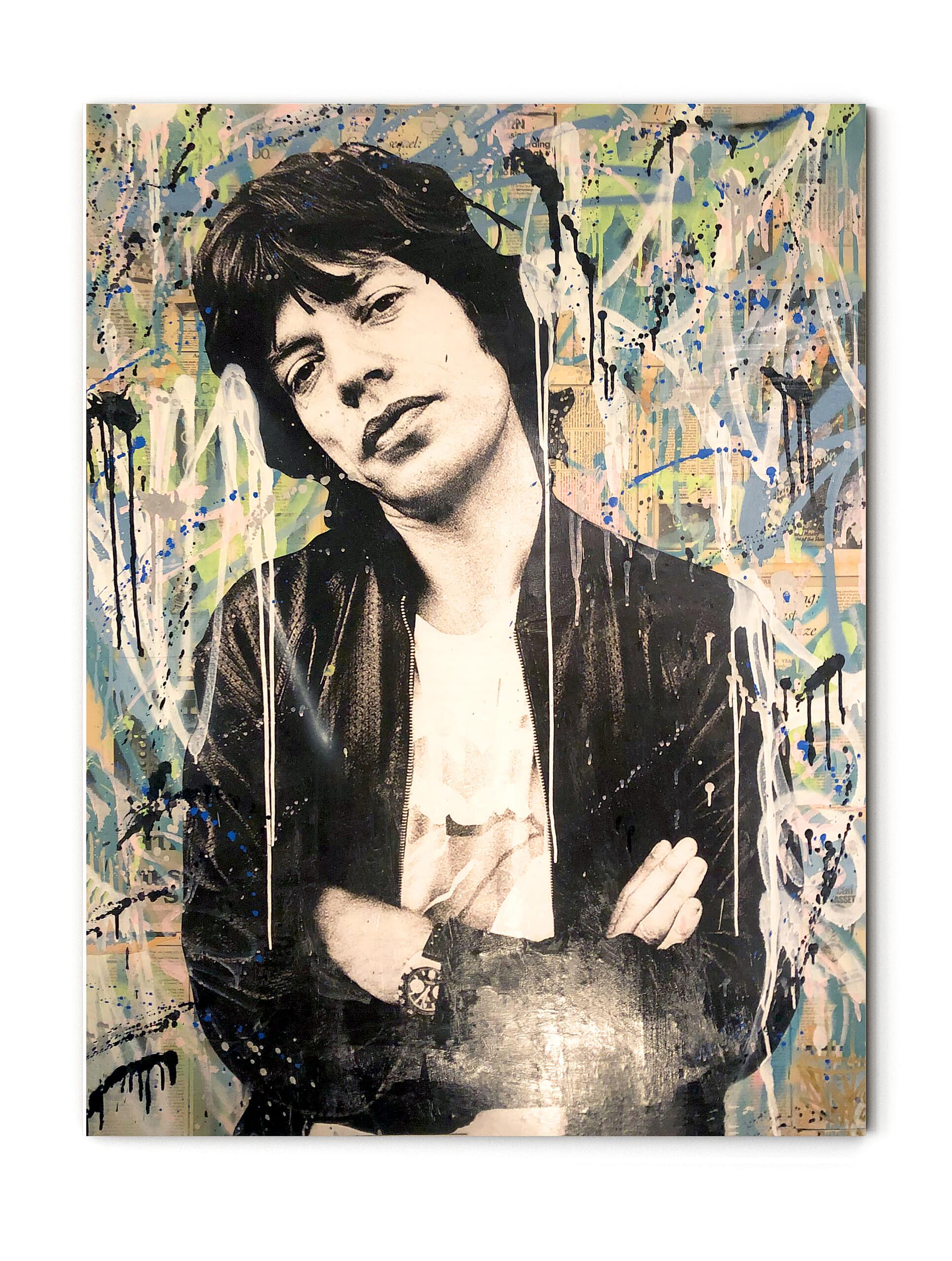Mick Jagger _ 36x48 _ $5,800