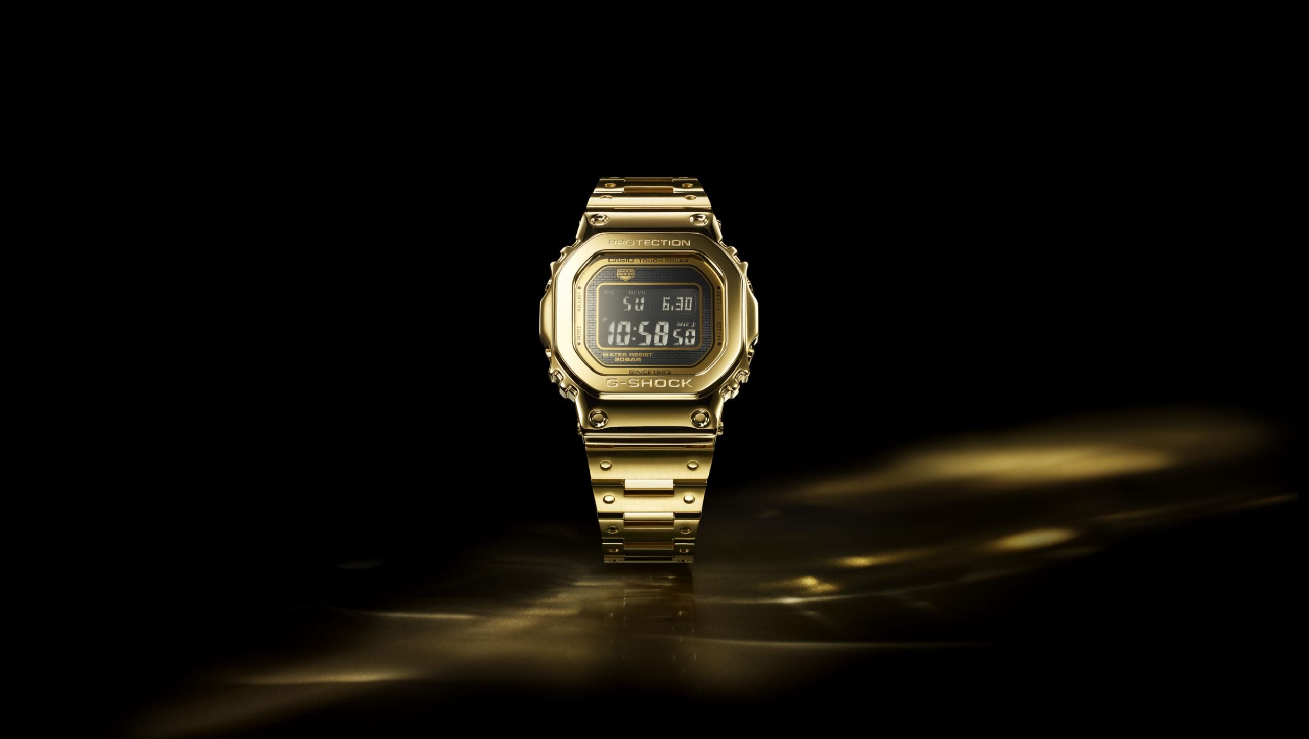 18K Pure Gold G-Shock (2)